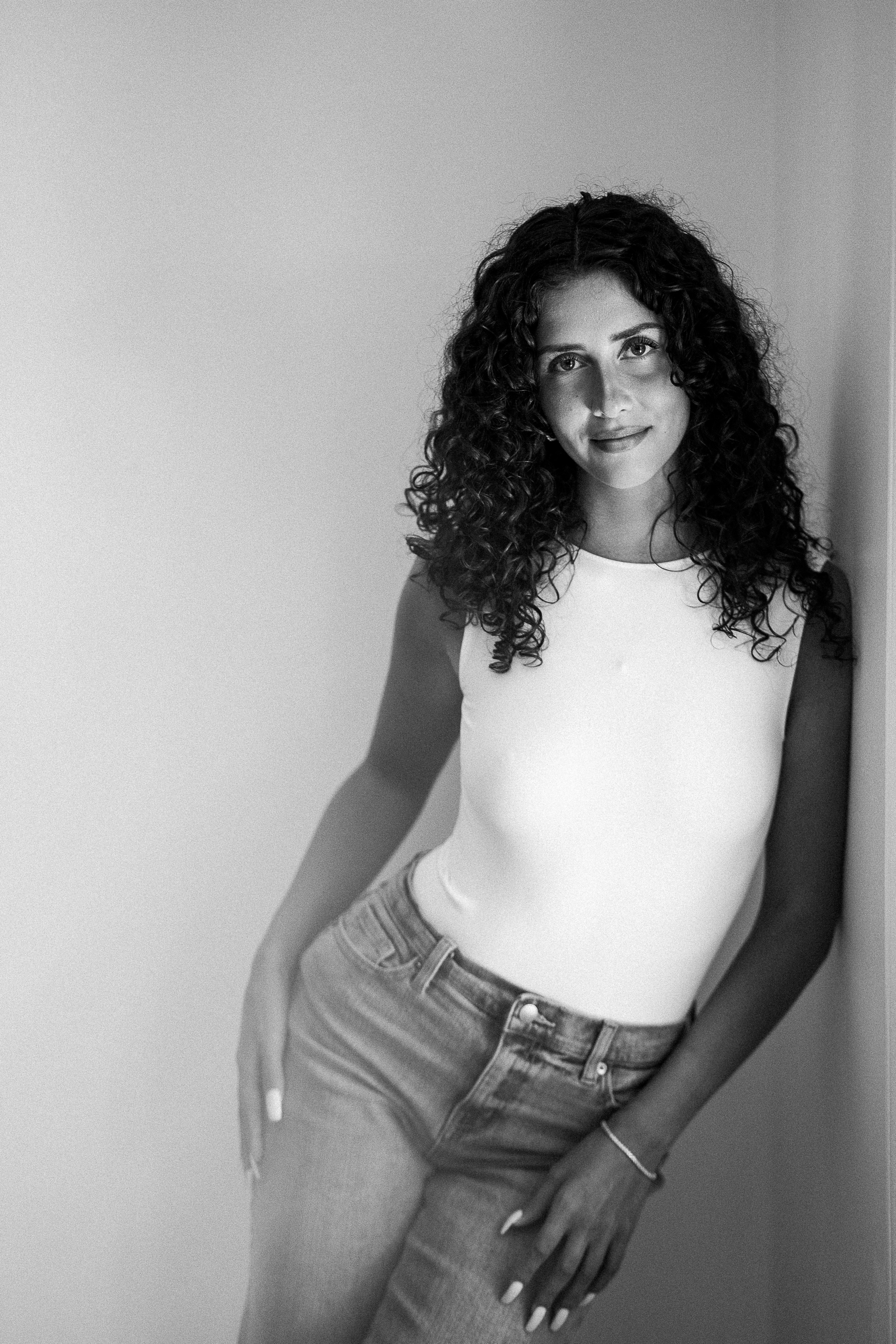 J. Rawnoir- Portrait photography by Daria Paliy.Timeless black&white portraits of women in NYC area