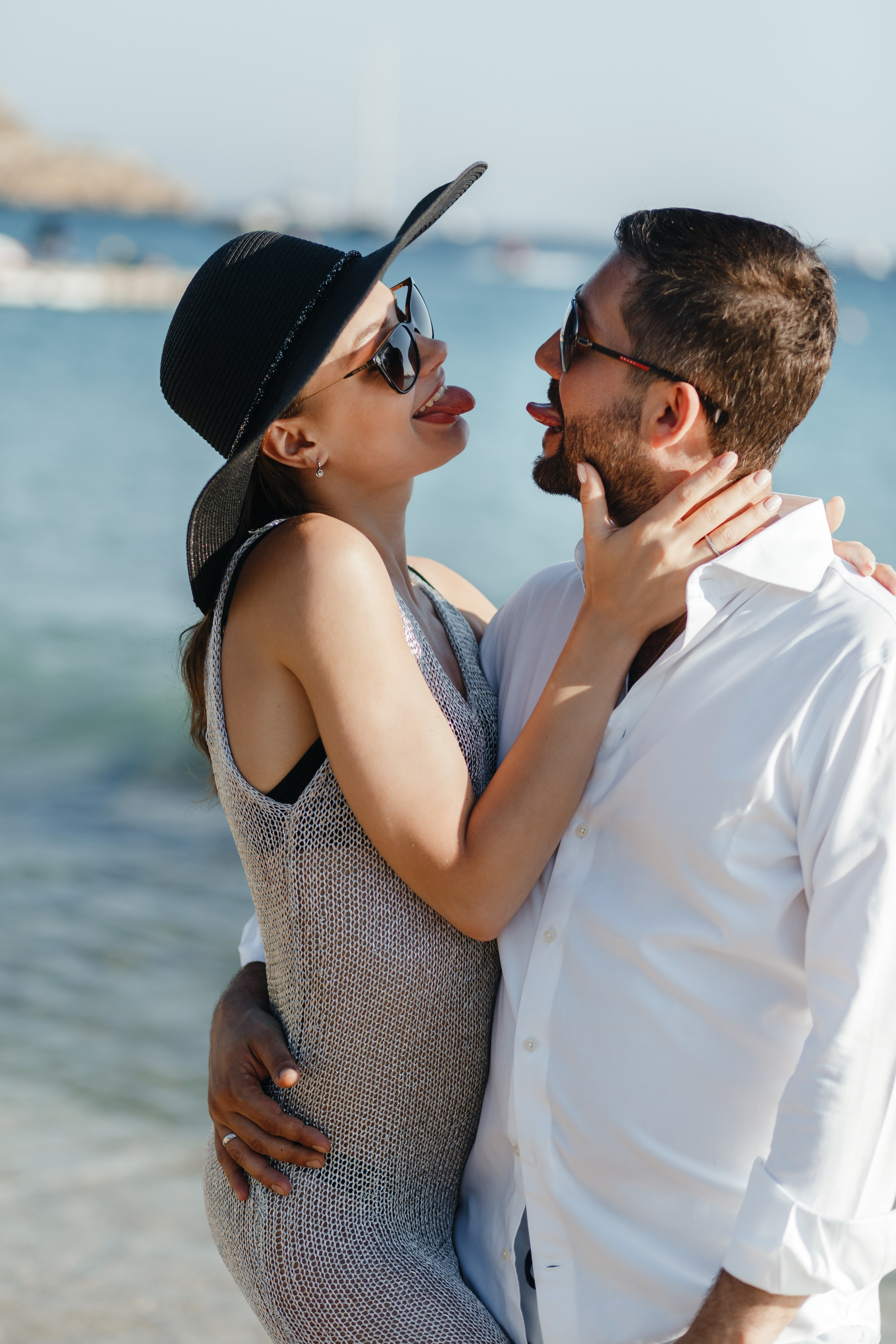 Ruslan & Nastya, Mykonos. Denny Savon — Photographer in Santorini | Weddings, Love Stories & Flying Dress