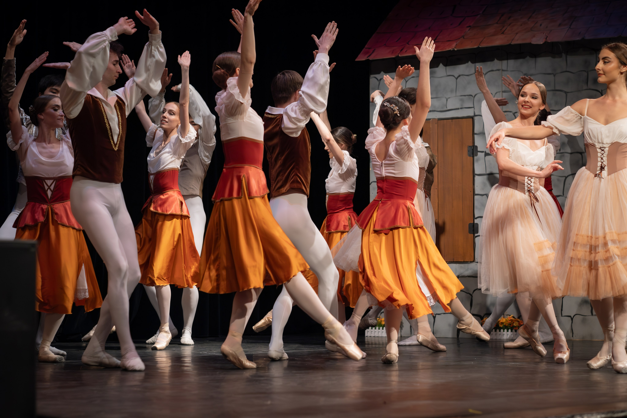 Grand Kyiv Ballet / Giselle. Reportage concert portrait photography in the San Francisco Bay Area