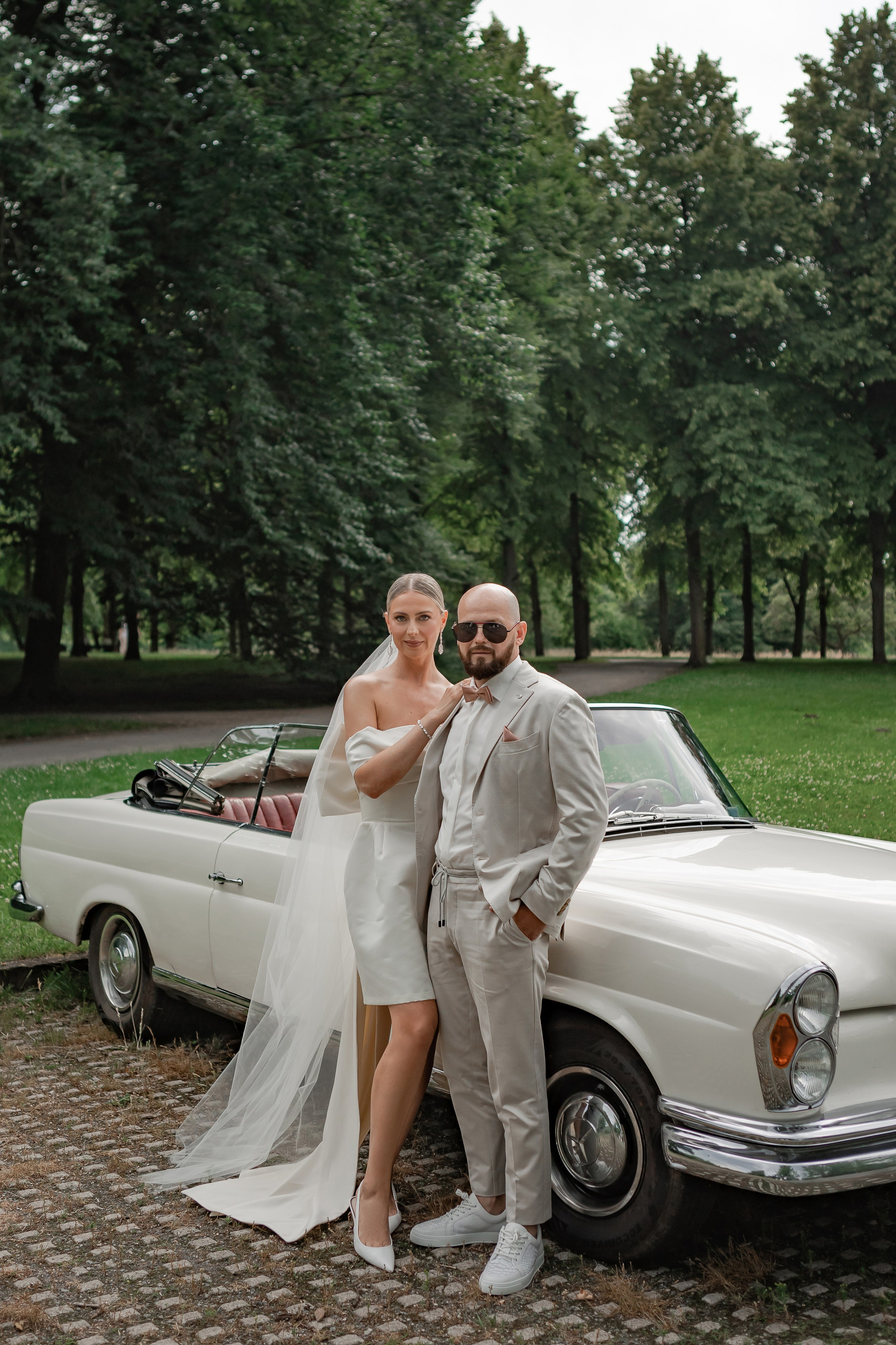 Свадьба в садах Херренхойзера. Фотограф из Ганновера Анна Хорст