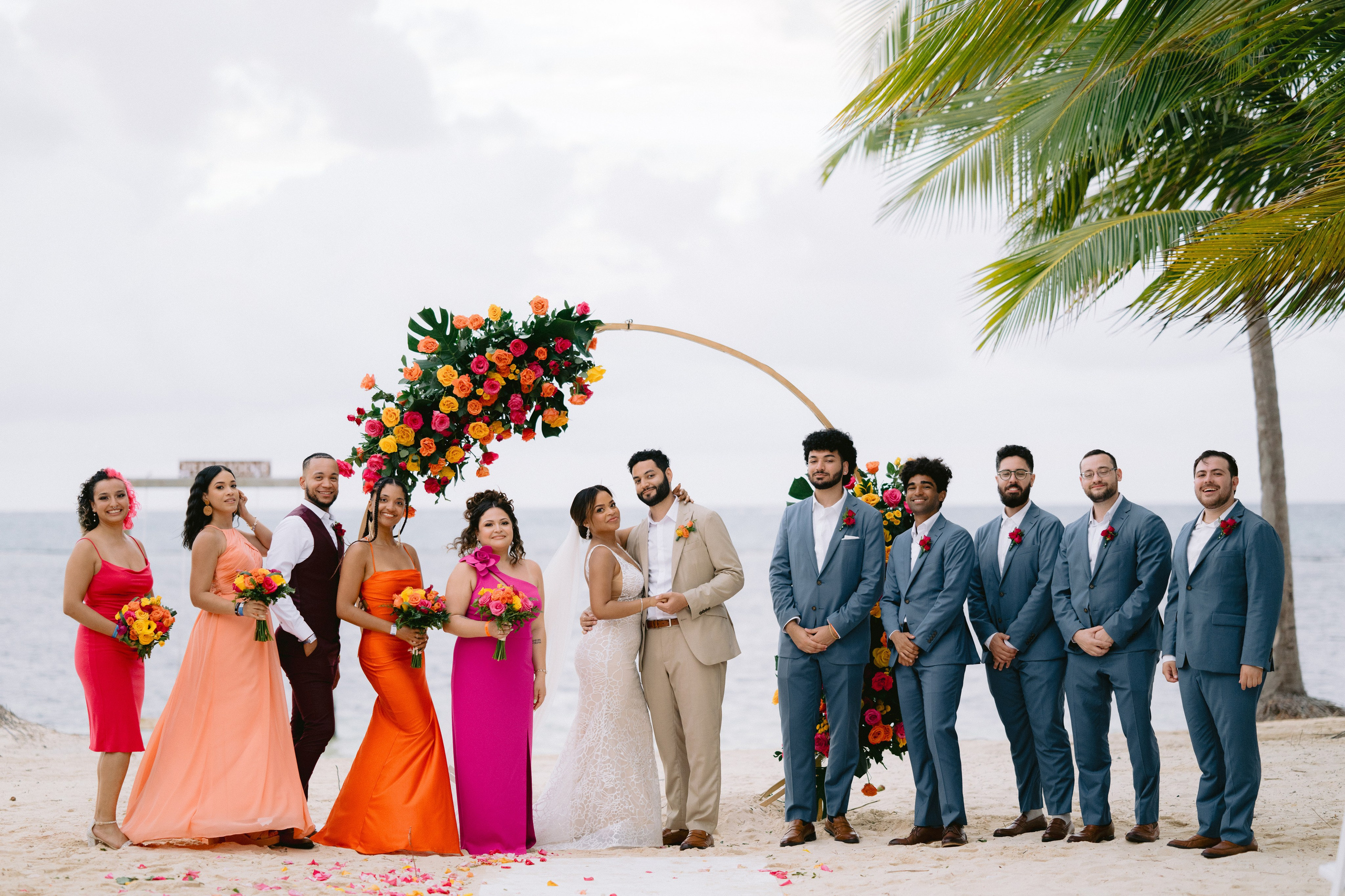 Dominican Republic wedding Pearl beach club. Punta cana wedding family fashion photographer dominican republic, destination wedding photographer, elopement photography Punta Cana