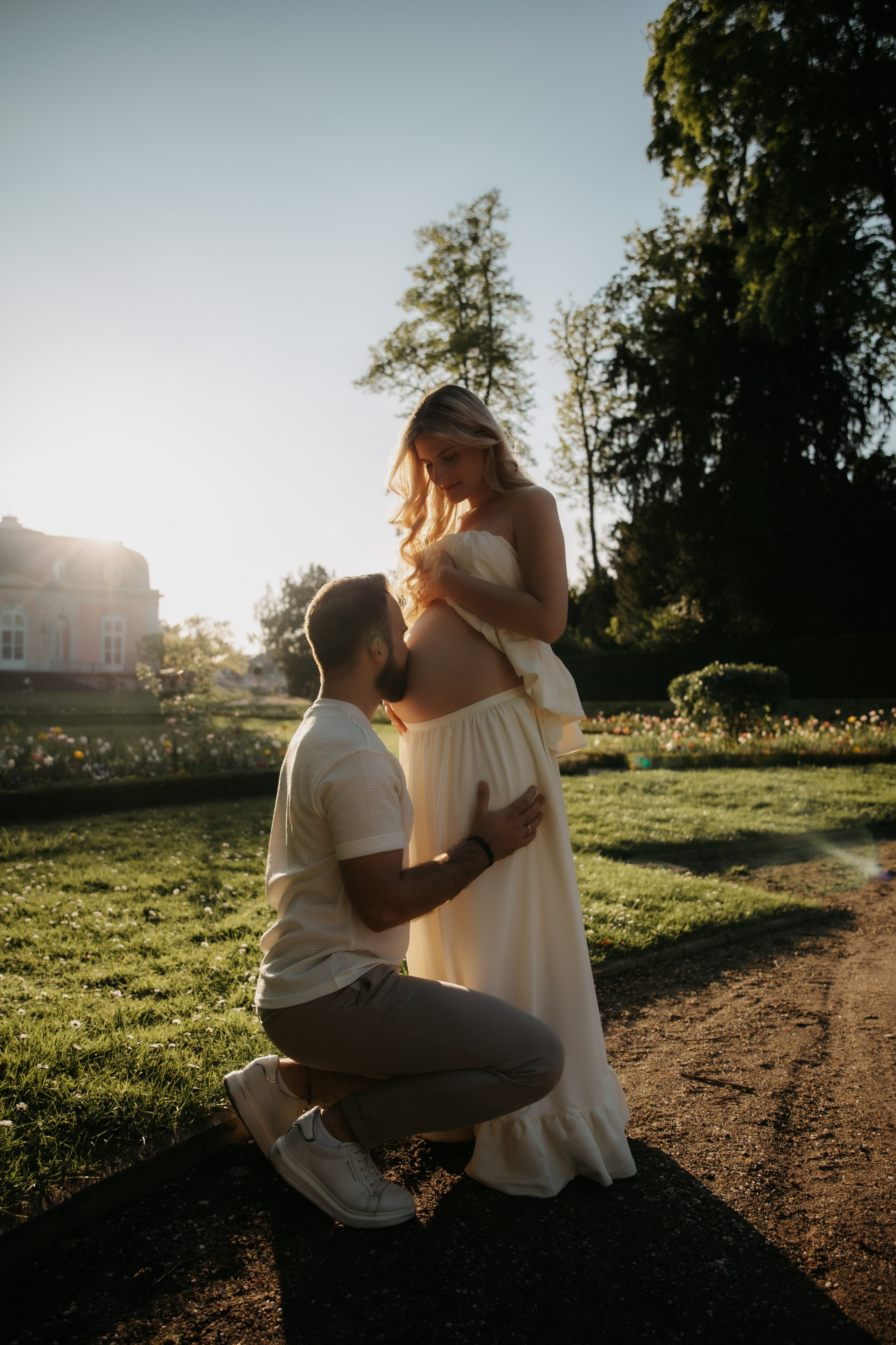 Babybauch. Photographer Düsseldorf, Cologne, NRW — Kristina Braudo