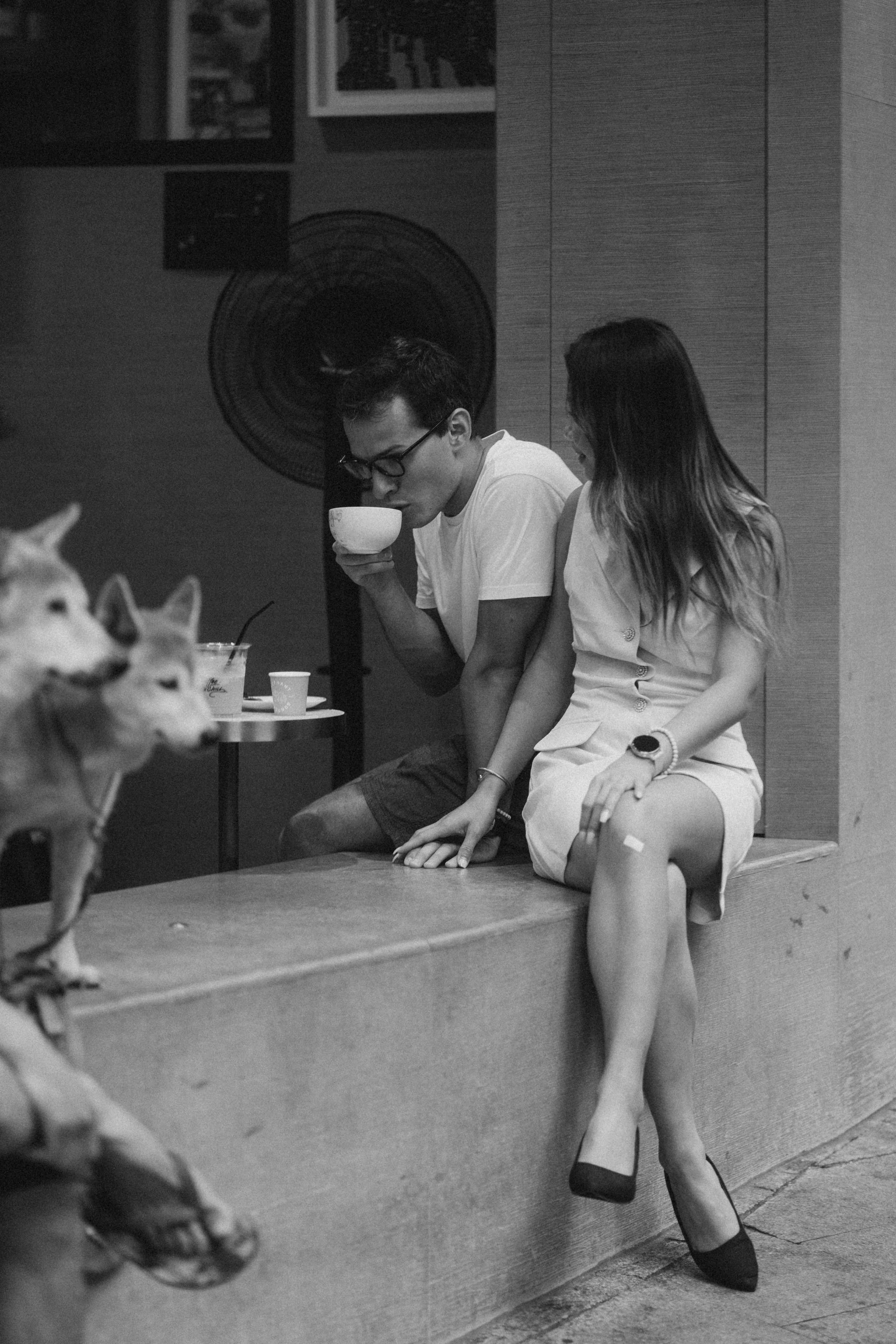 Dancing under Typhoon 8. Evgeniia Pavlova Photography