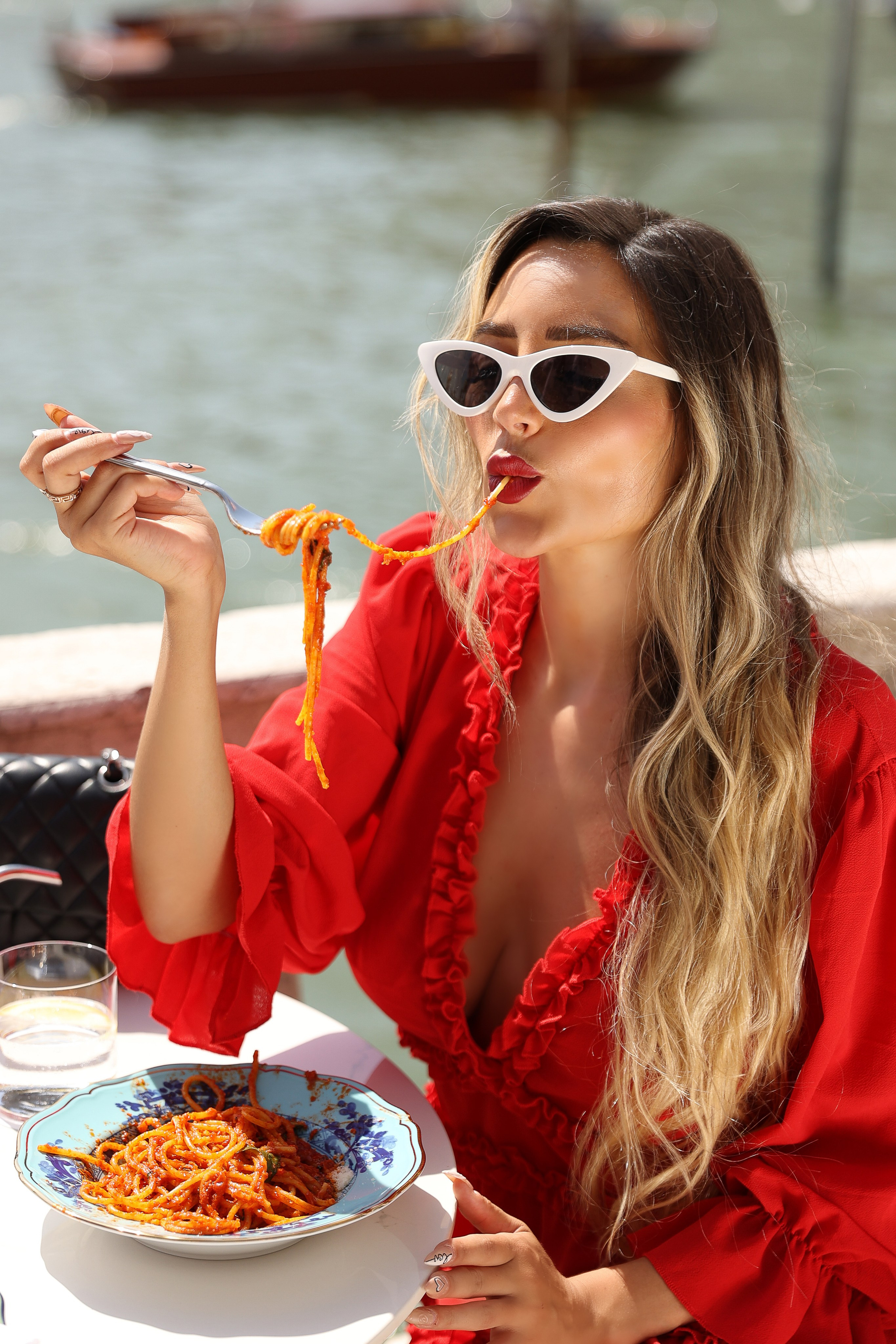 An august day in Venice with Mary