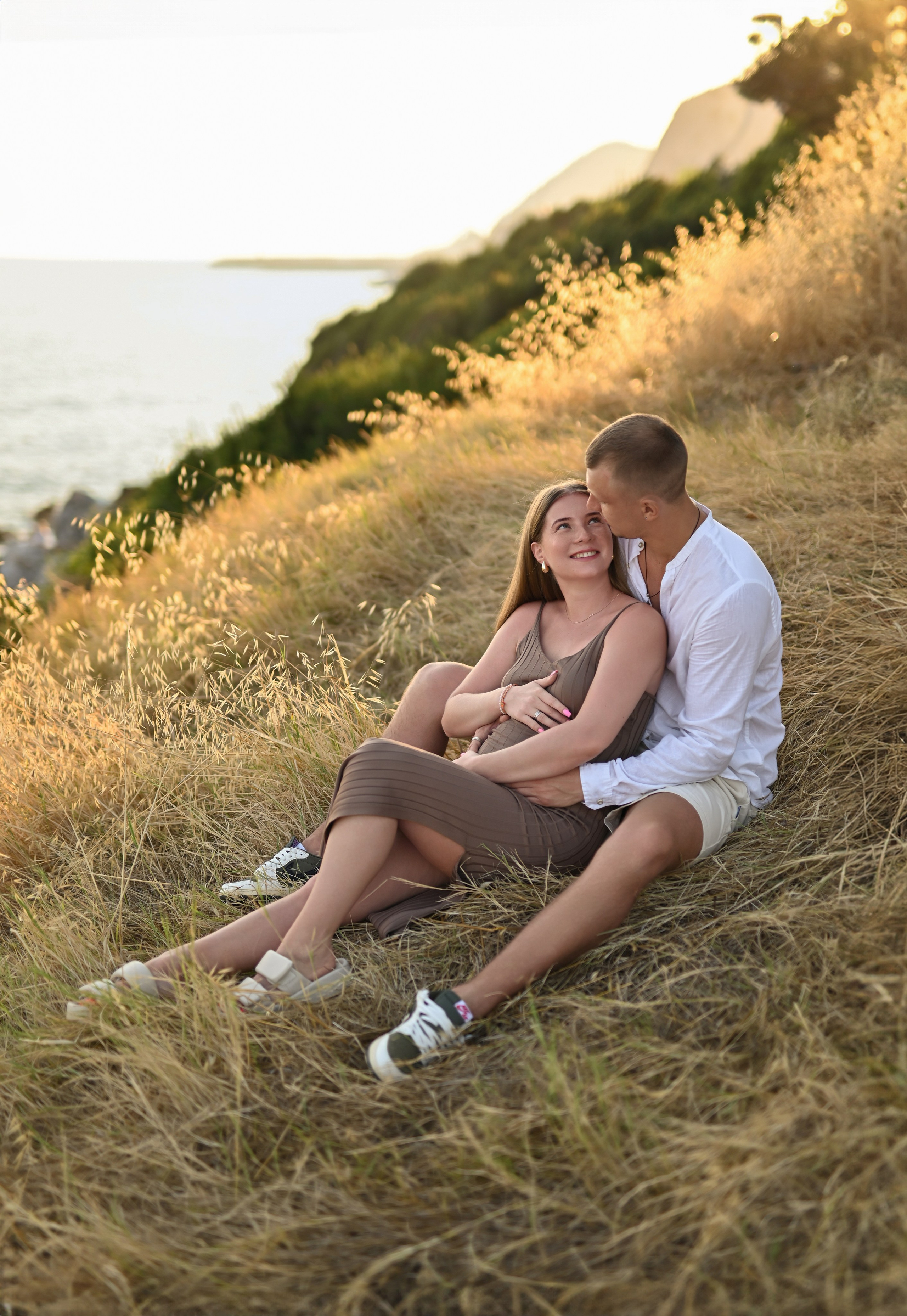 Съемка беременности. Фотограф в Алании (Аланье), Сиде, Манавгате. Турция