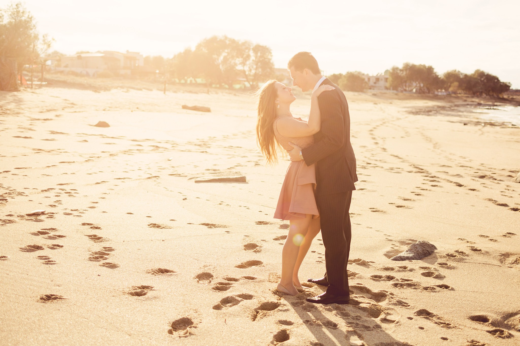 Ronalds & Svetlana, Crete. Denny Savon — Photographer in Santorini | Weddings, Love Stories & Flying Dress
