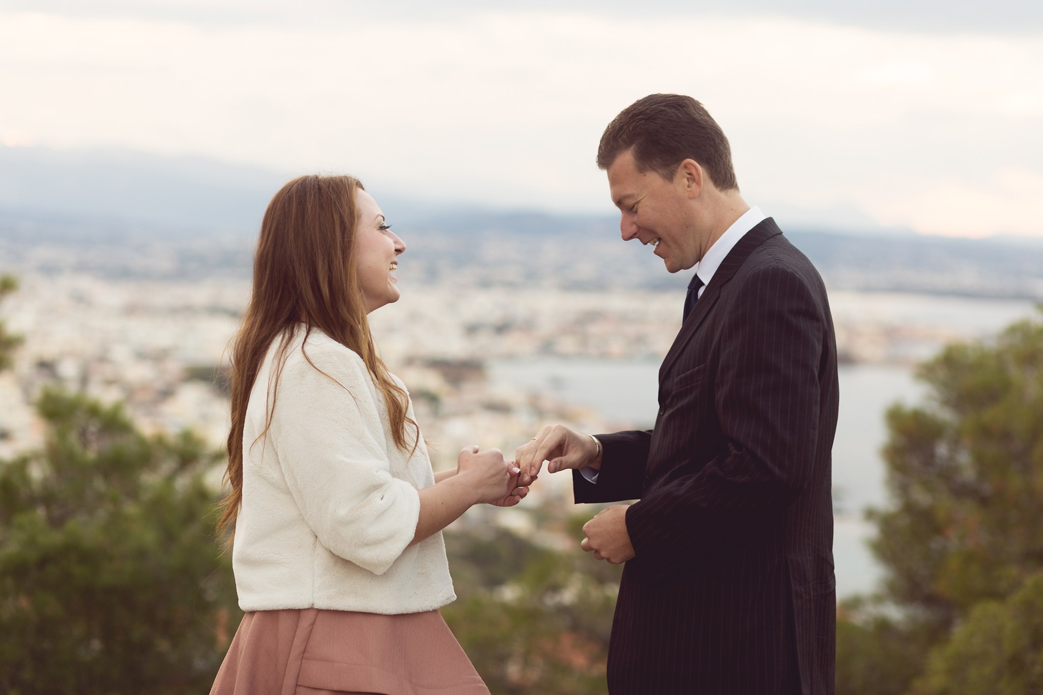 Ronalds & Svetlana, Crete. Denny Savon — Photographer in Santorini | Weddings, Love Stories & Flying Dress