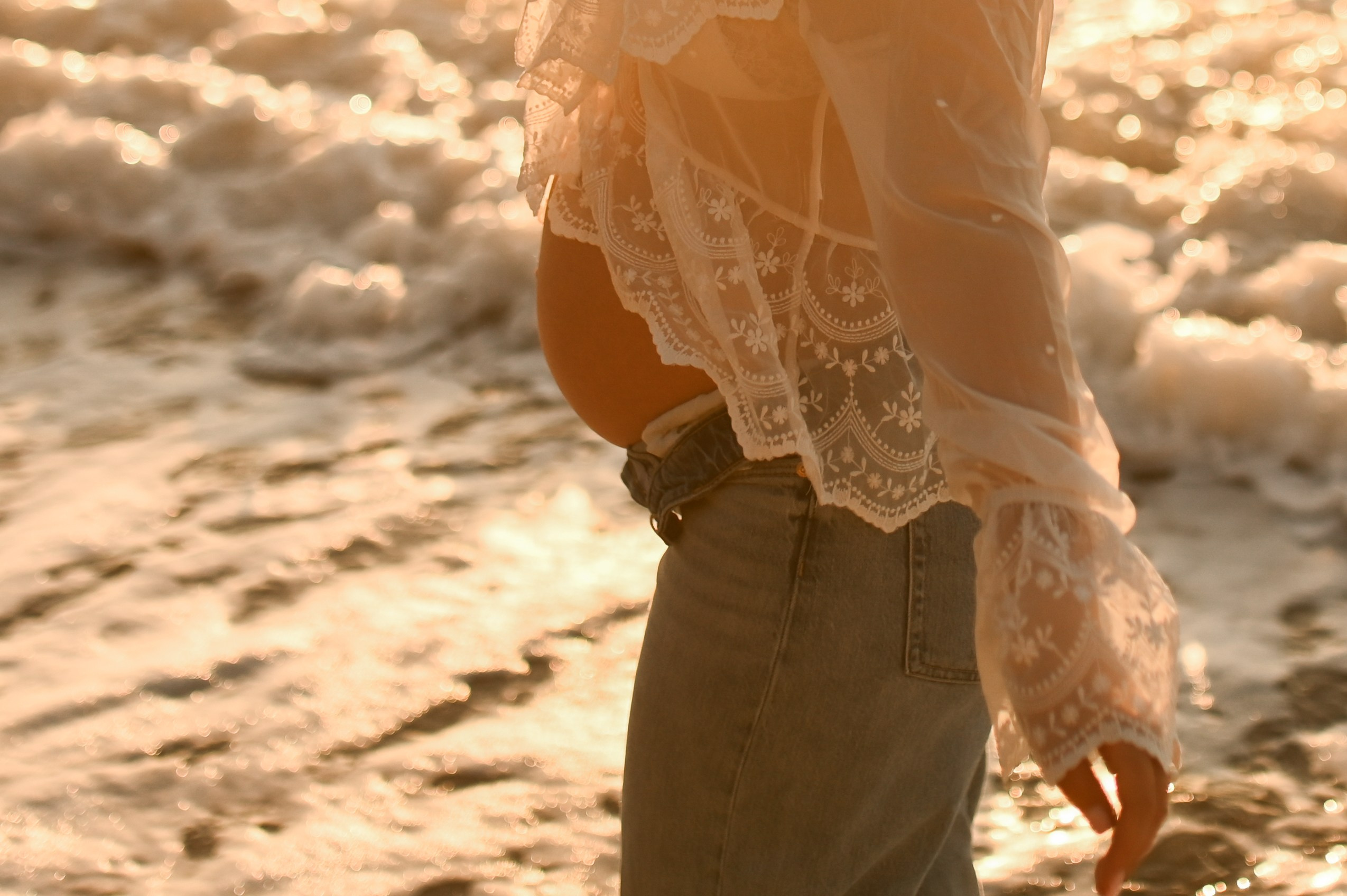 Maternity Photoshoot on the Beach in Rhodes. Photographer in Rhodes Island