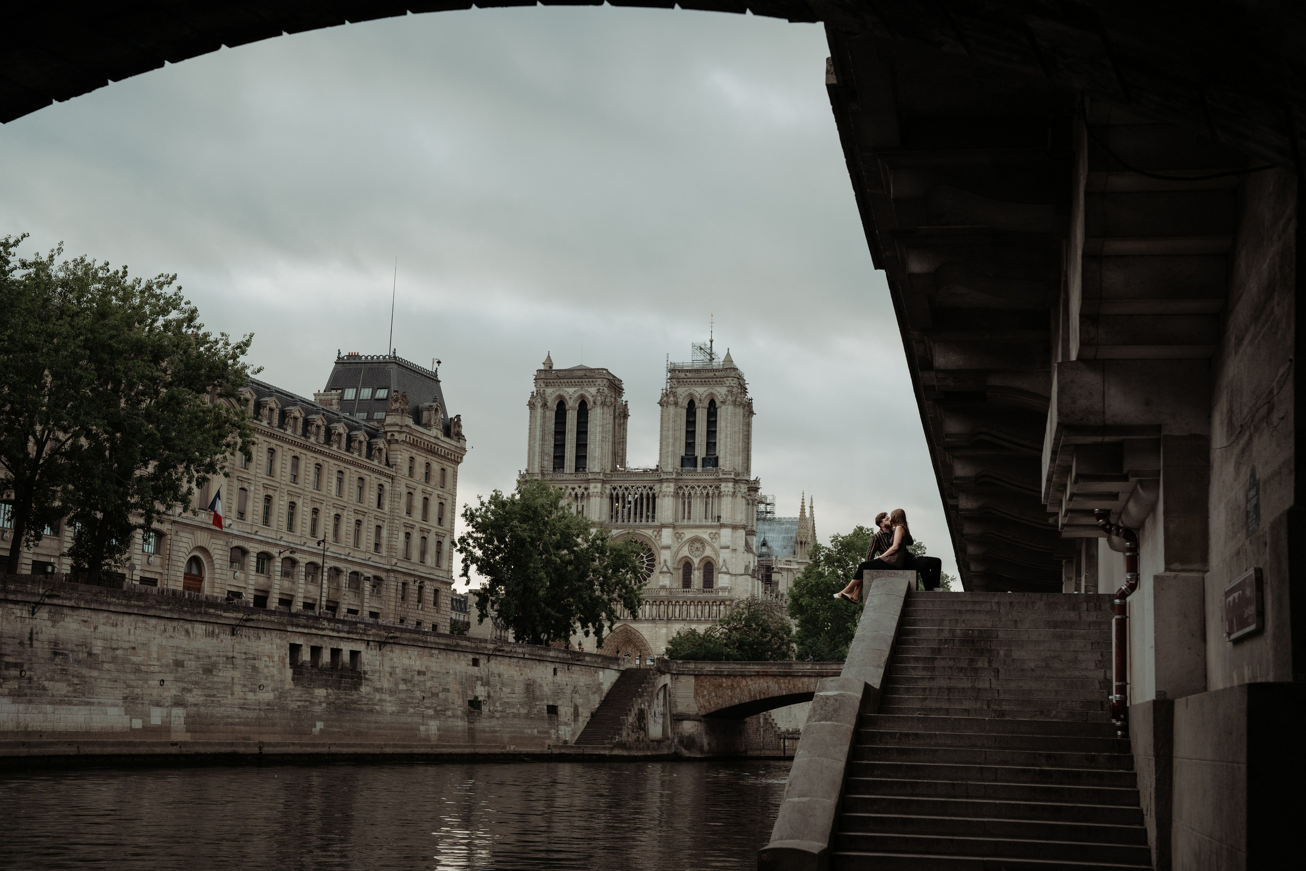 Faithe & William. Paris photographer — Polina Osipova