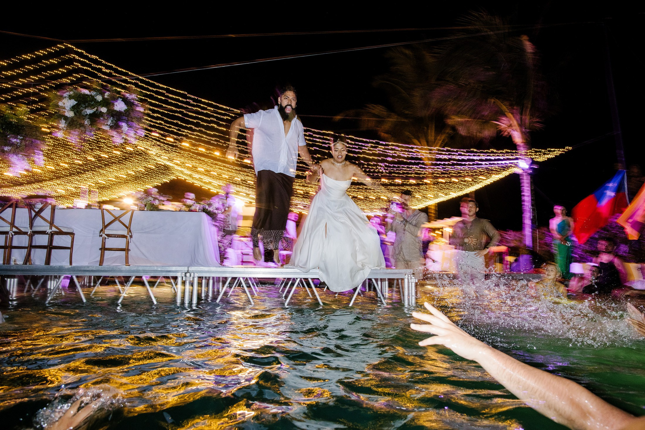 Big funny wedding with guests in paradise Bali island. Get.it.feel — Aesthetic Photography and Videography
