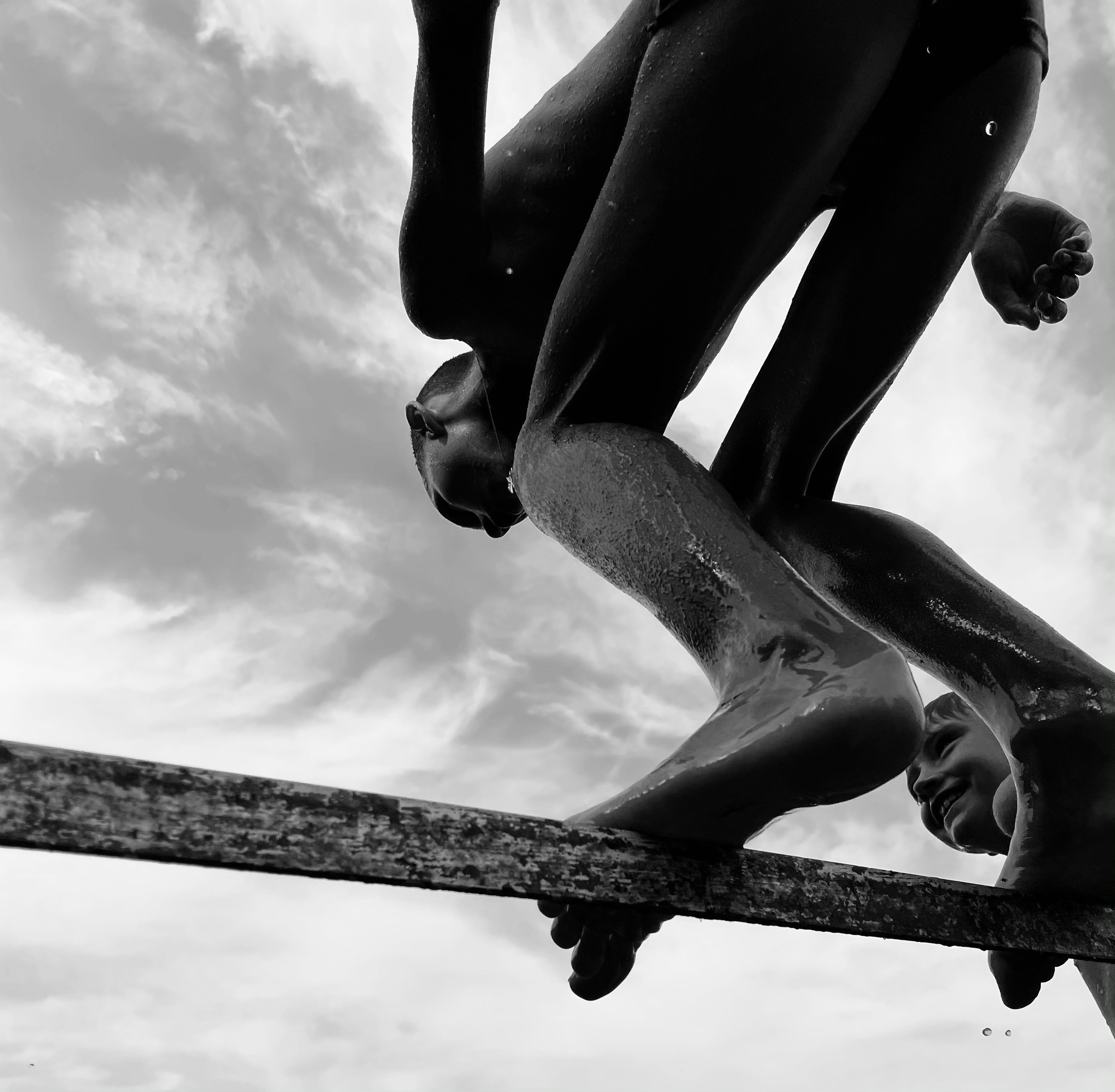 You fly when you jump. Ana Khocho