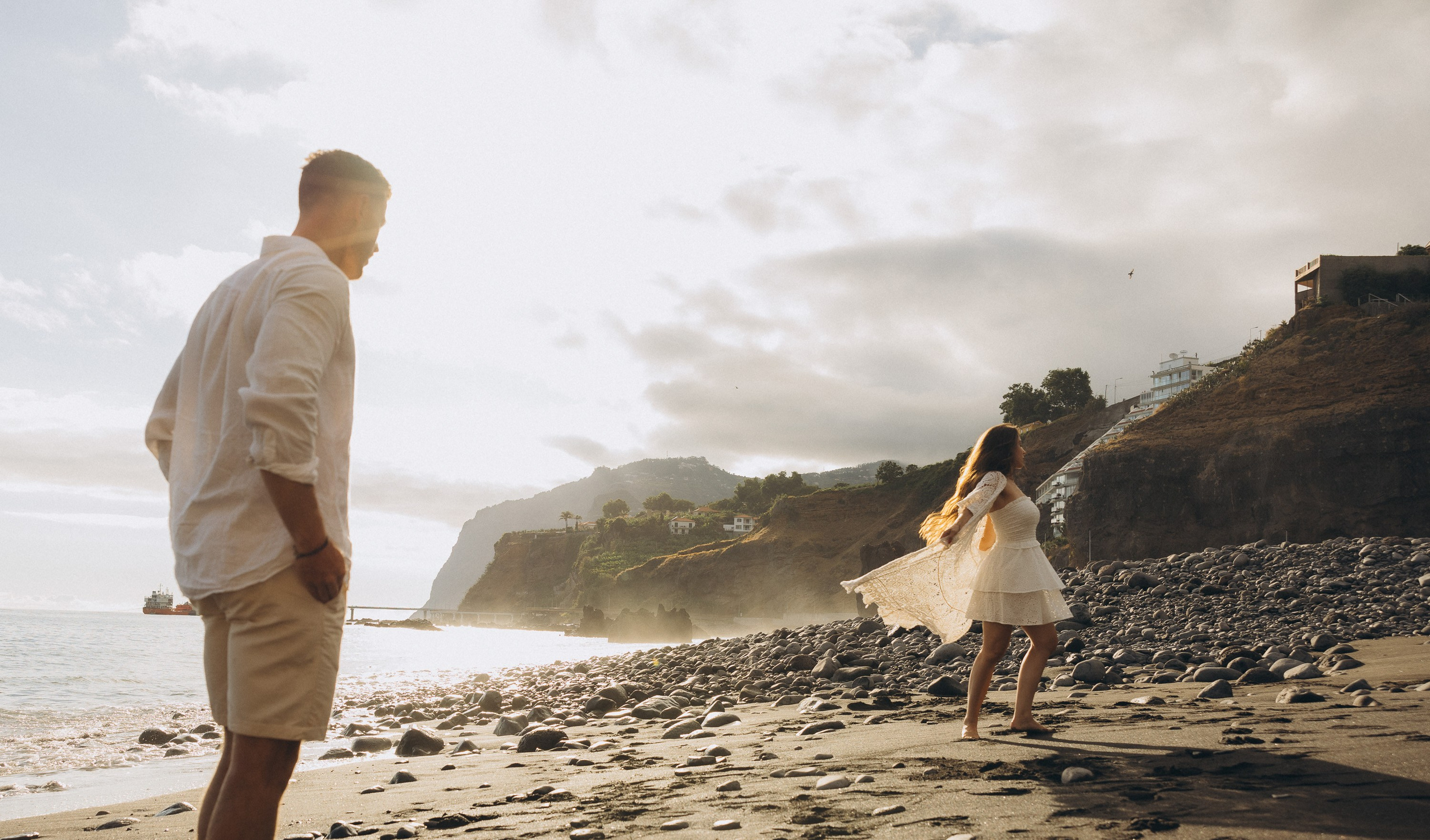 Love story Formosa beach Madeira Portugal