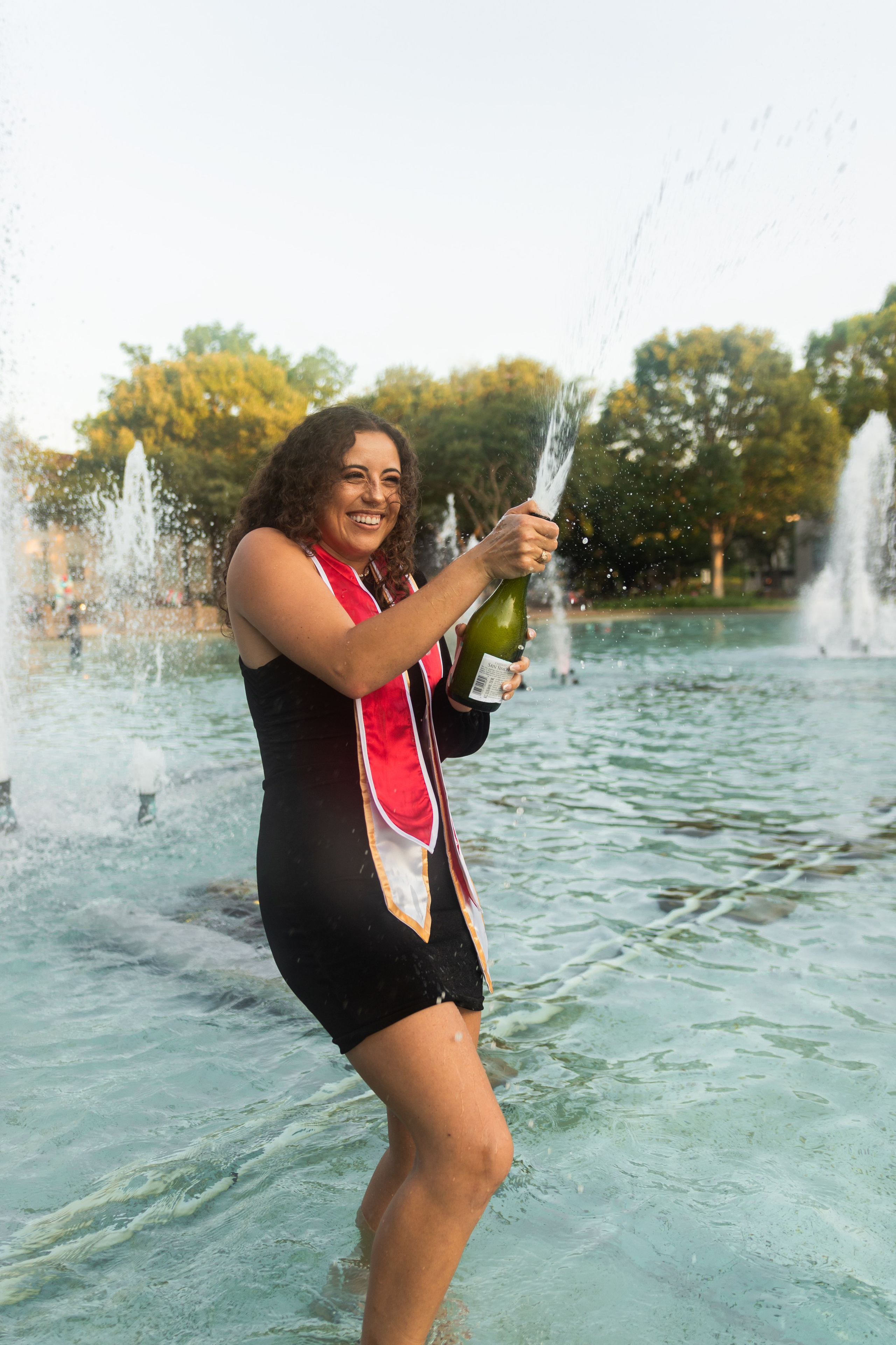 Alicia’s graduation photoshoot at the University of Houston