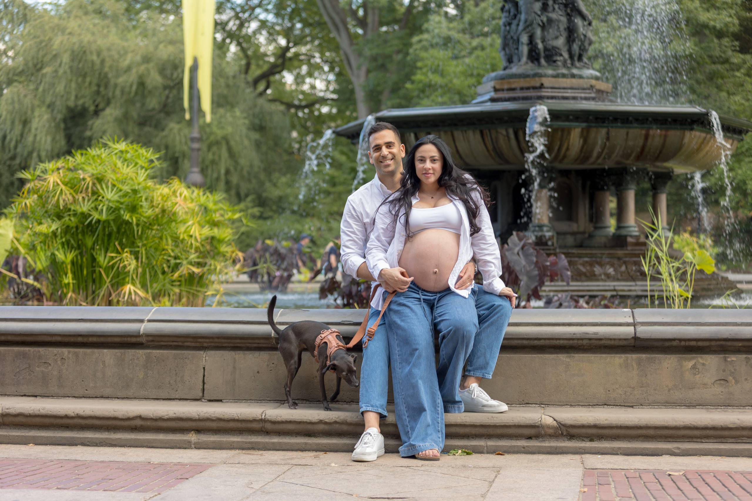 Waiting for You, Central Park. Family, lifestyle, and commercial photography in New York and New Jersey