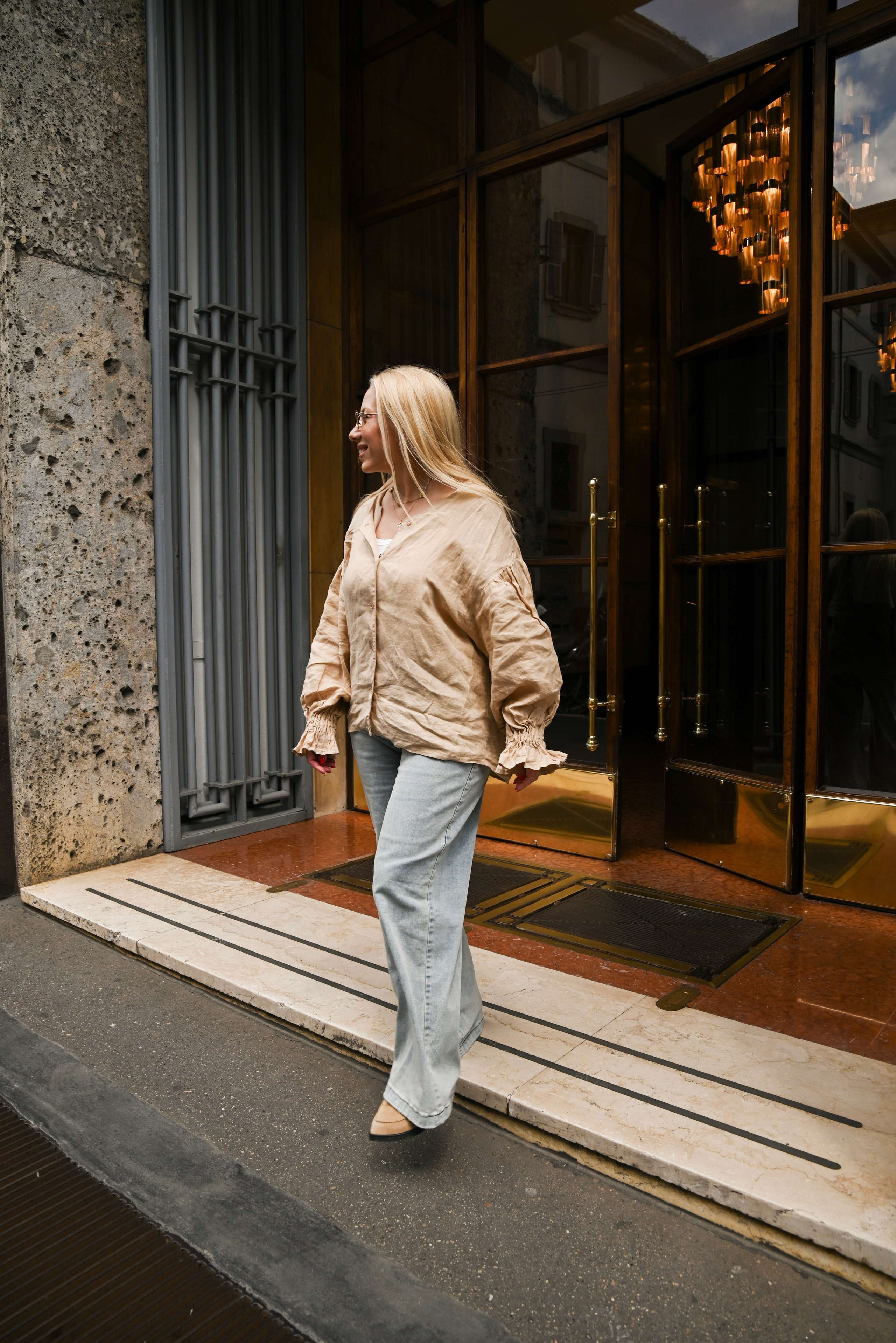 Walking in the center of Milan