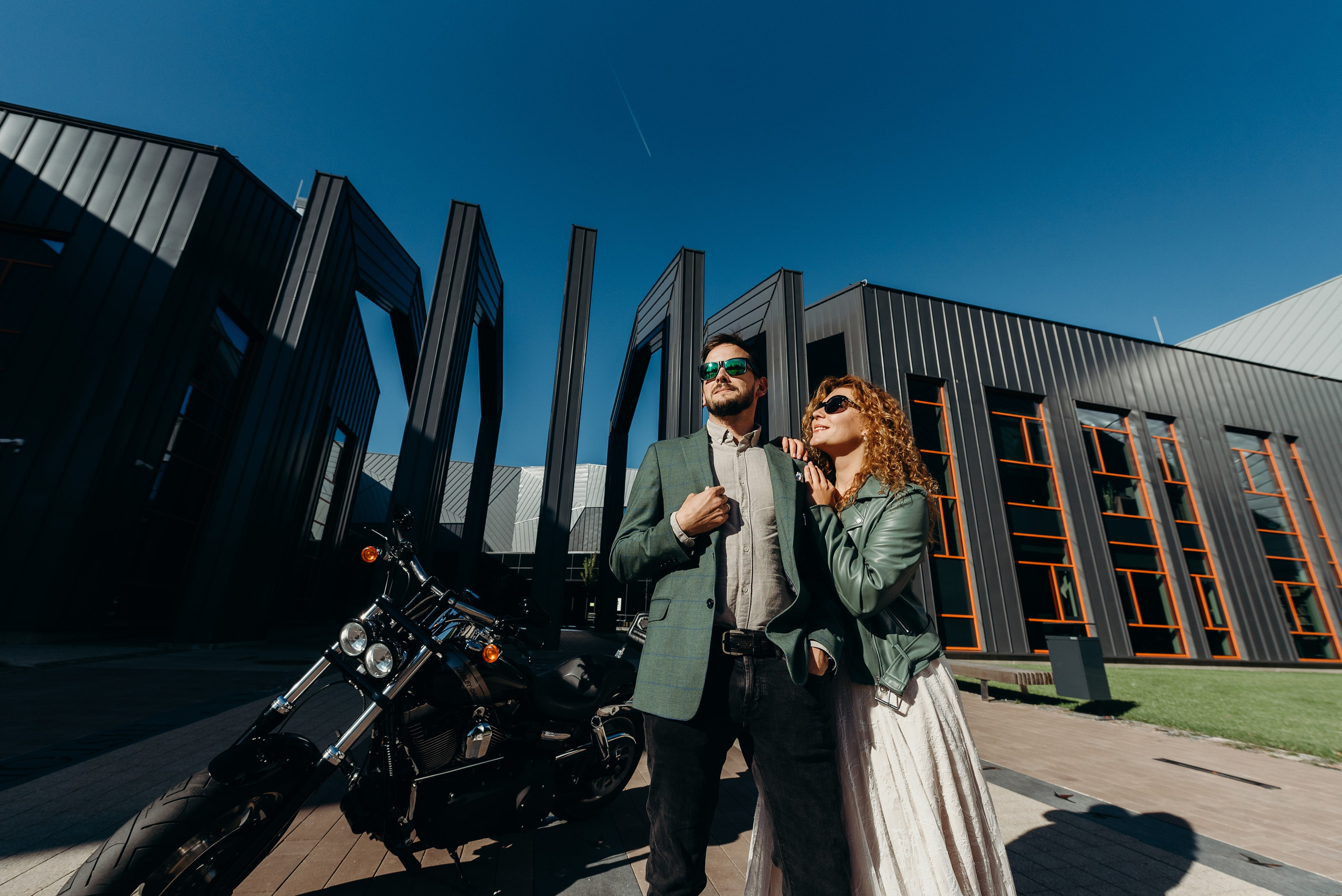 Rock'n'Bikes. Bryllupsfotograf i Oslo — Vjatseslav Lutsjnenkov