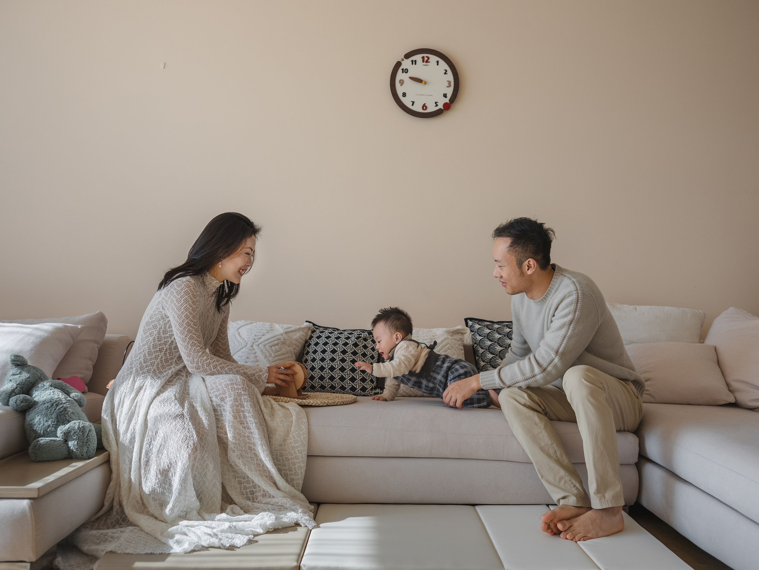 Family photograph in Shanghai. Shanghai Family Photographer Dora