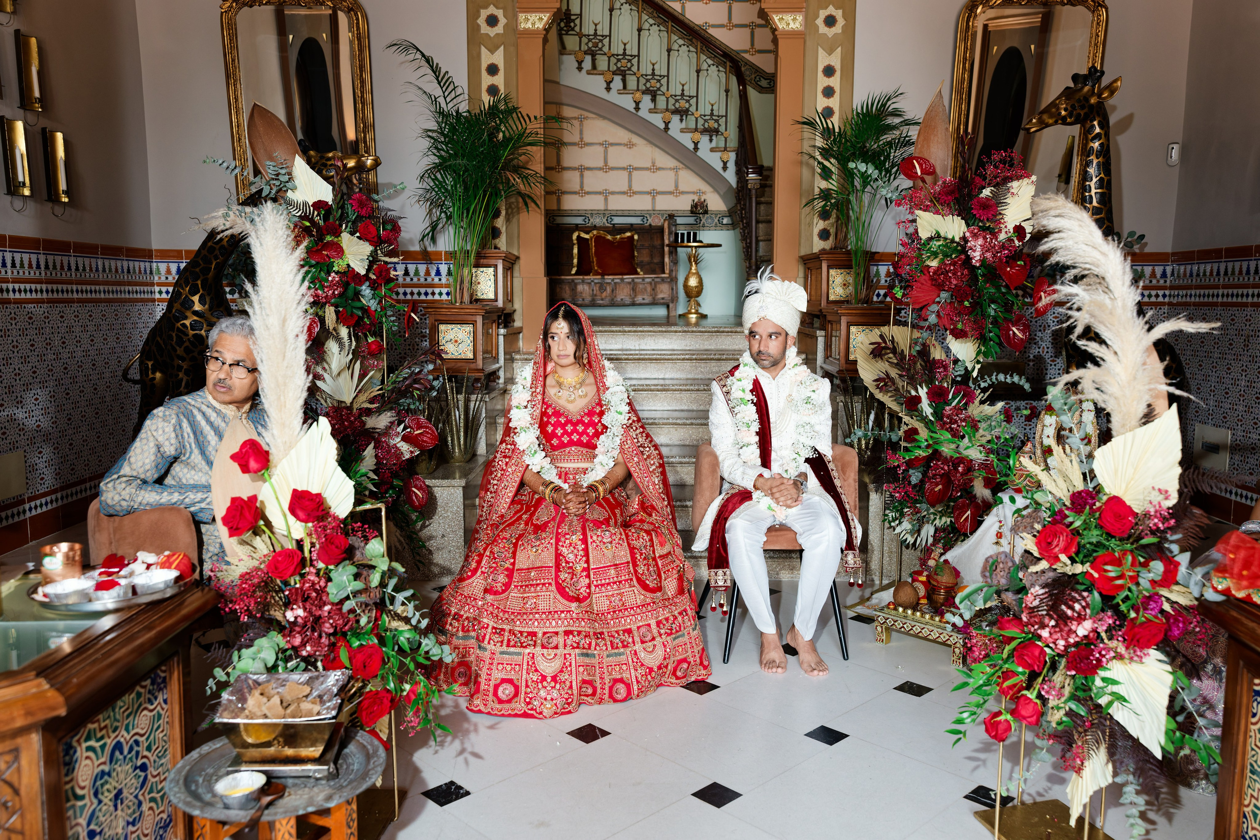 Indian wedding at Gran Villa Rosa, Barcelona