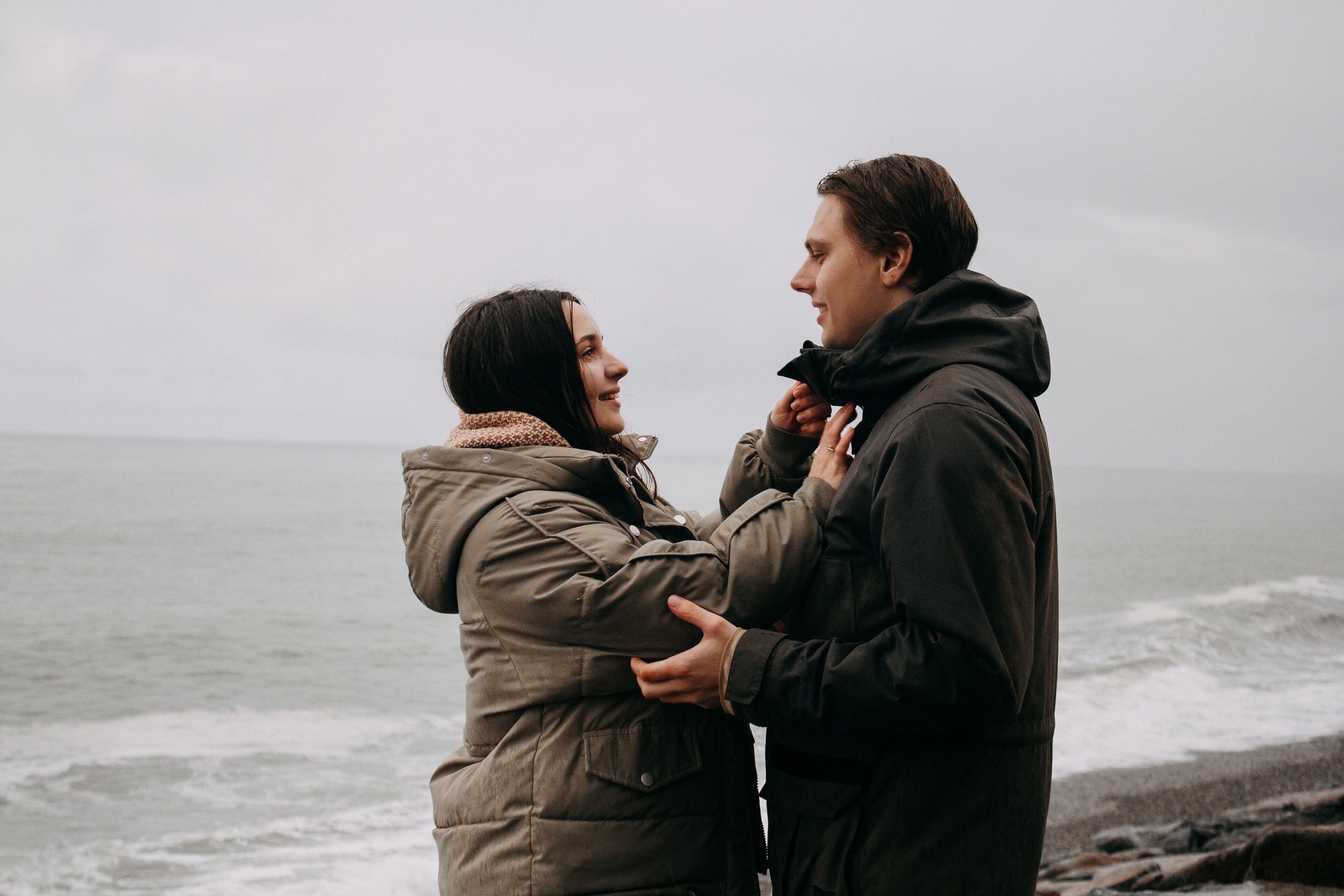 Дождь и море. Свадебный и портретный фотограф в Белграде Екатерина Македонская