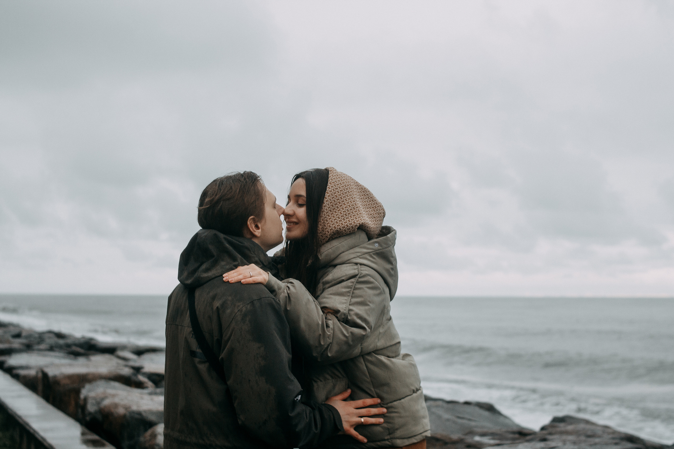 Дождь и море. Свадебный и портретный фотограф в Белграде Екатерина Македонская