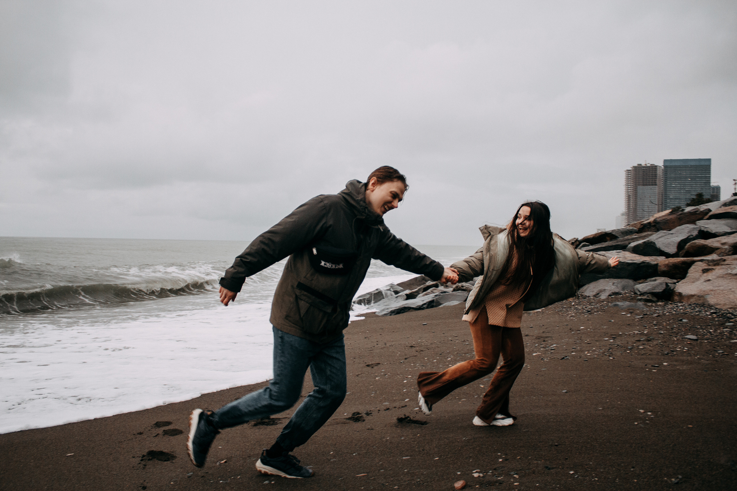 Дождь и море. Свадебный и портретный фотограф в Белграде Екатерина Македонская