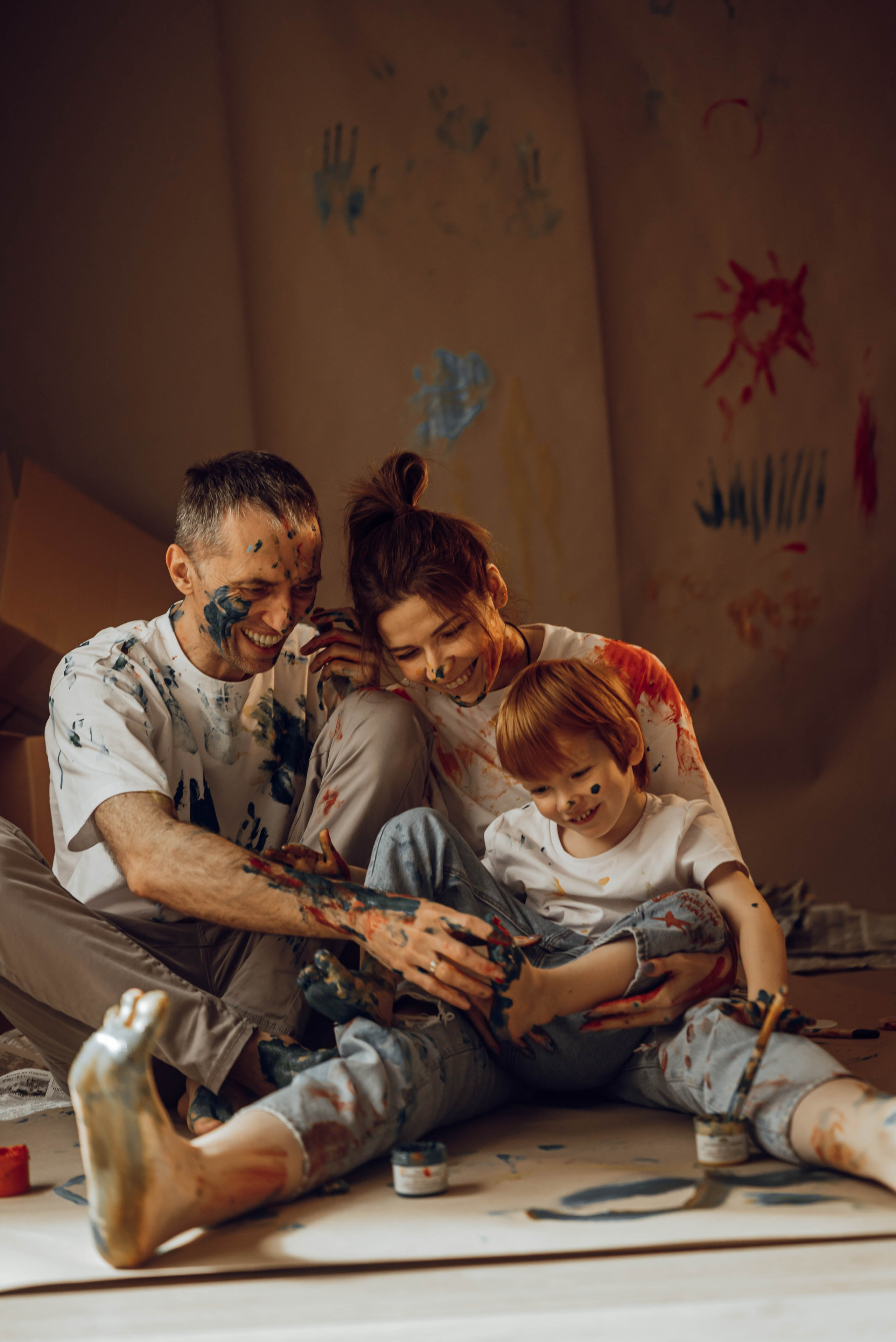 Полина, Вова и Назар. Фотограф Ирина Новикова