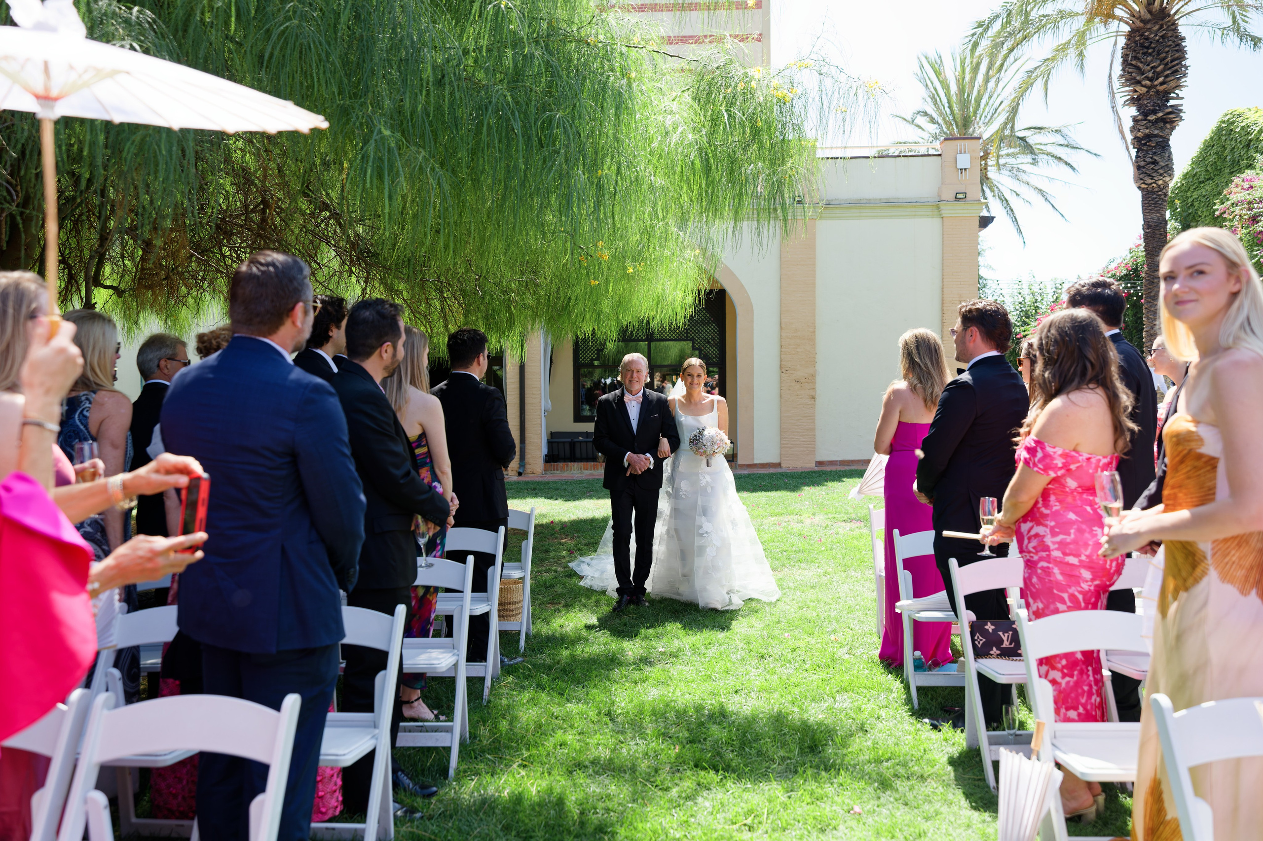 Wedding of Gracie & Joe at Gran Villa Rosa, Barcelona