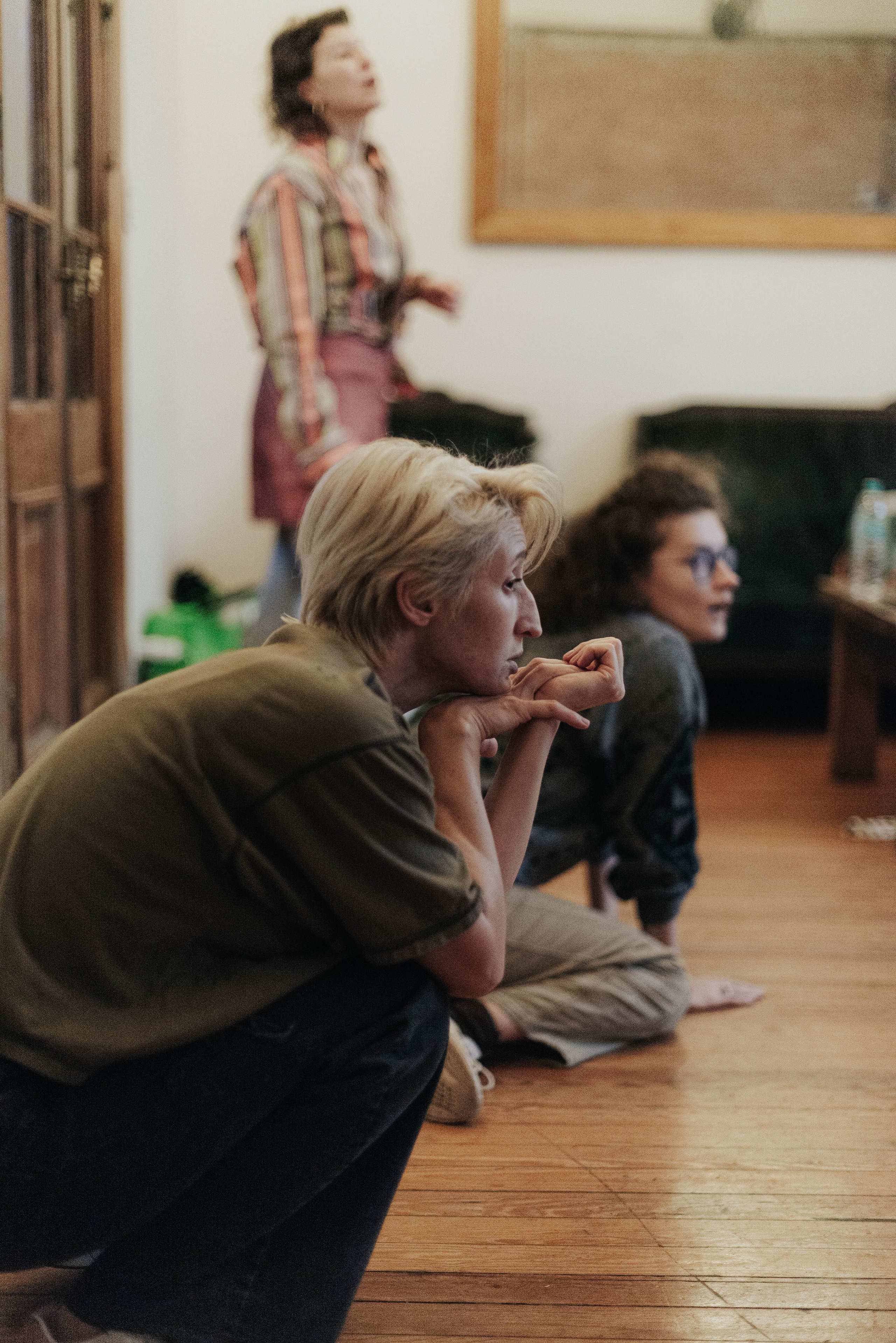 Репетиция @ojo.teatro. Photographer @elmirkami in the city of Buenos Aires