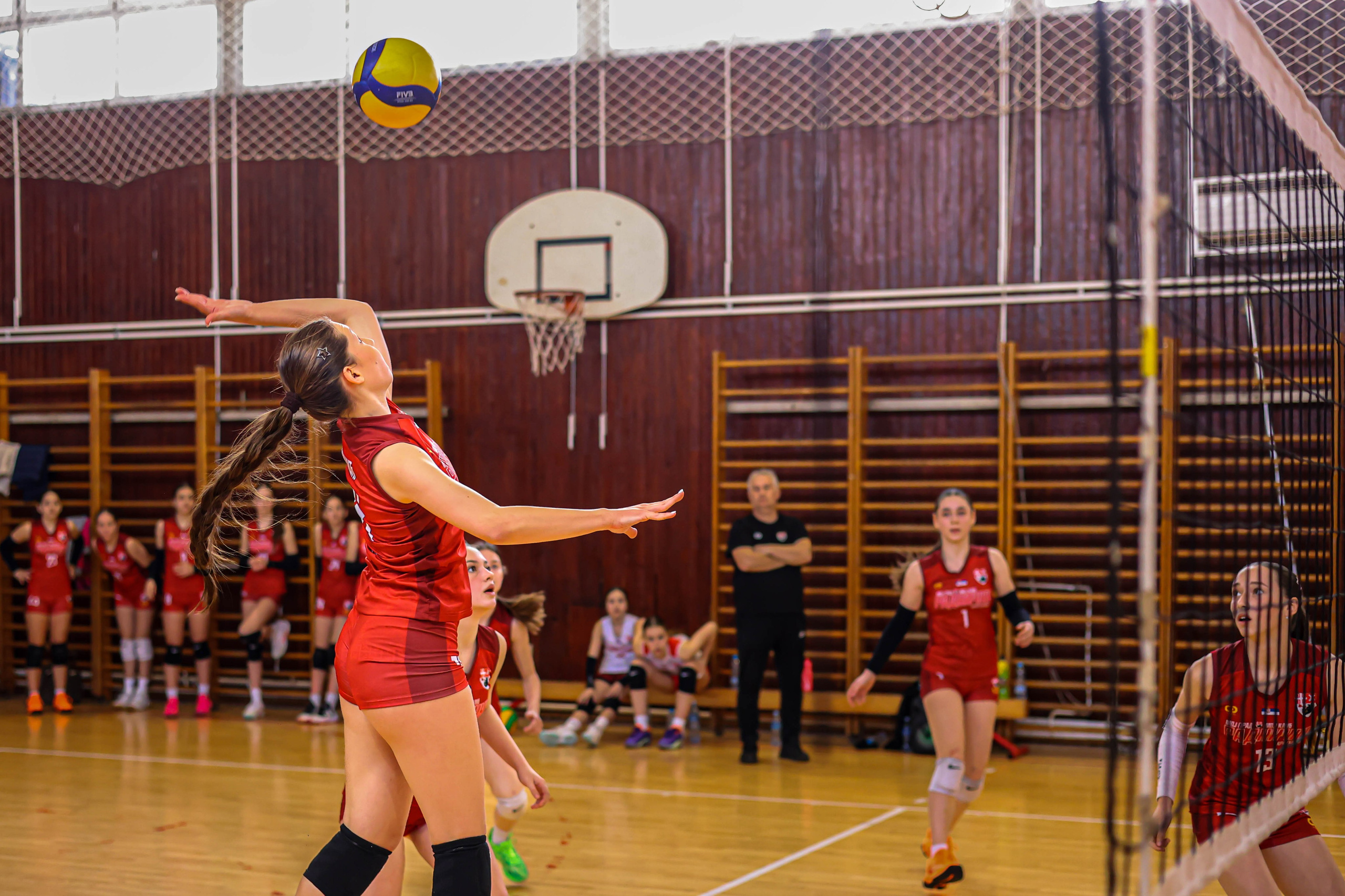 Odbojka 22.03.  Radnicki KG — BlockVolley JAG. Foto Simic Jagodina