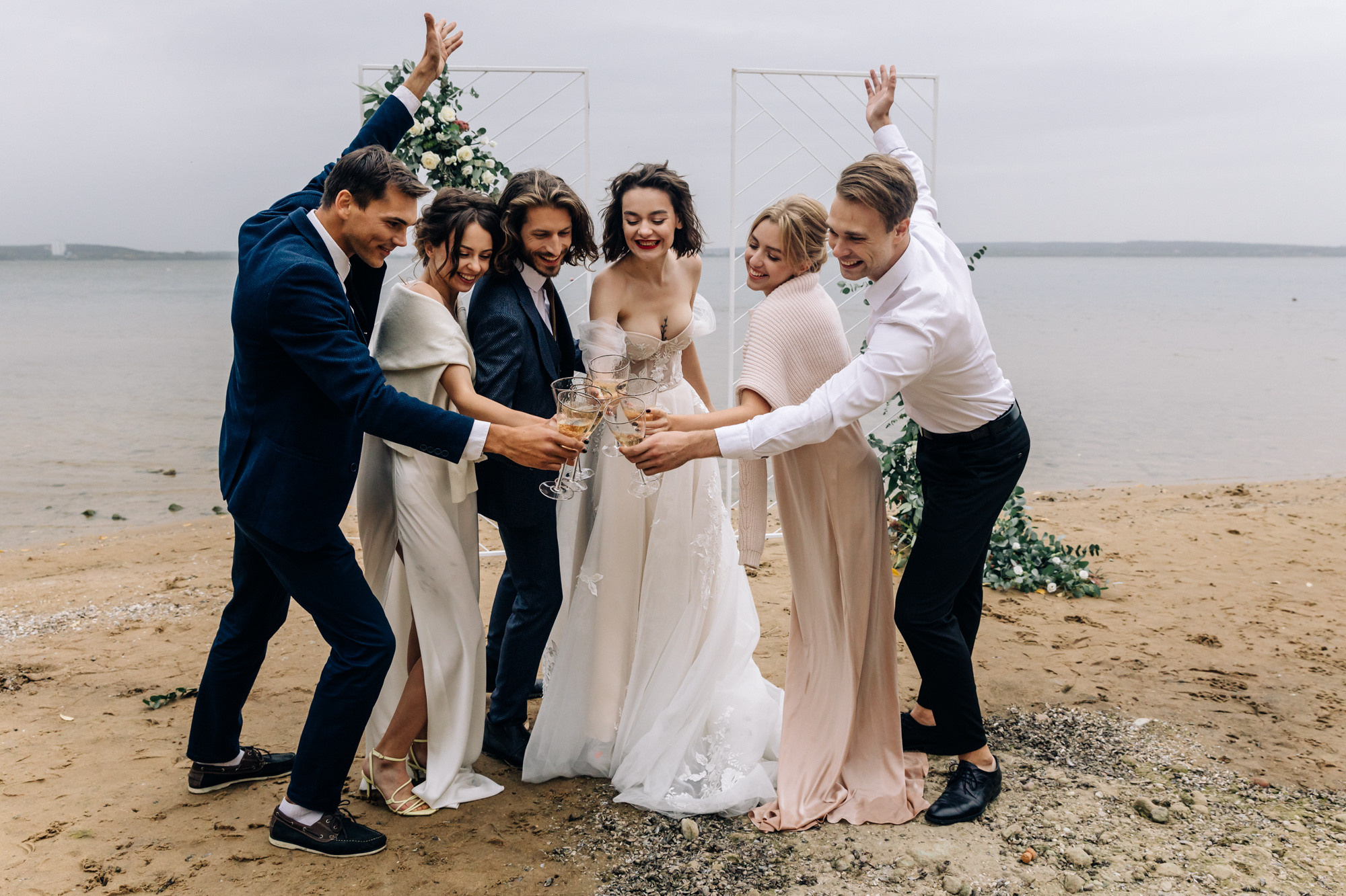 Scandinavian wedding. Wedding photographer in Florida