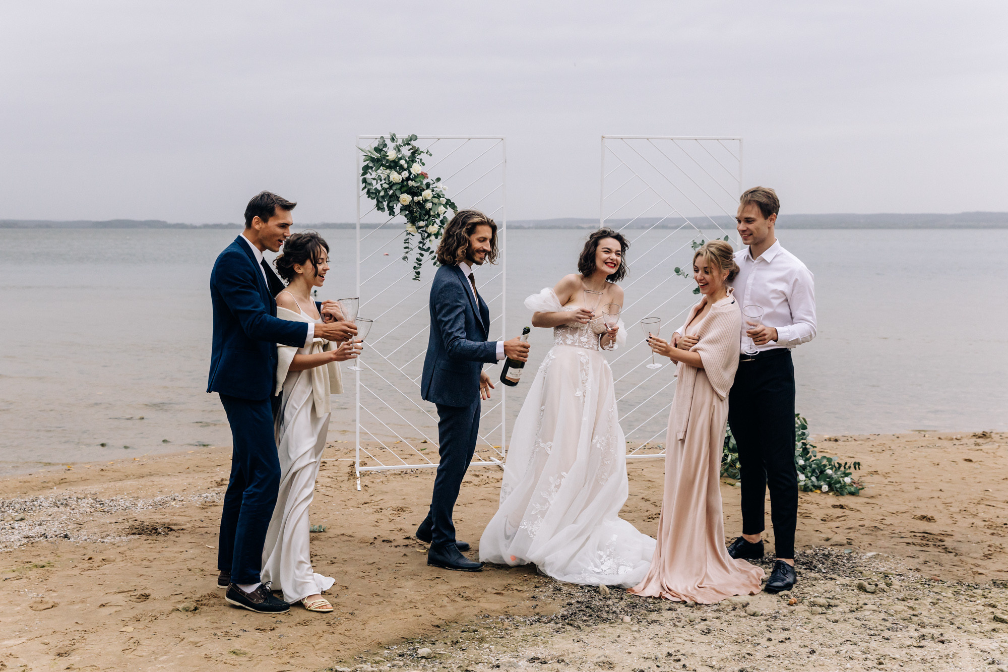 Scandinavian wedding. Wedding photographer in Florida