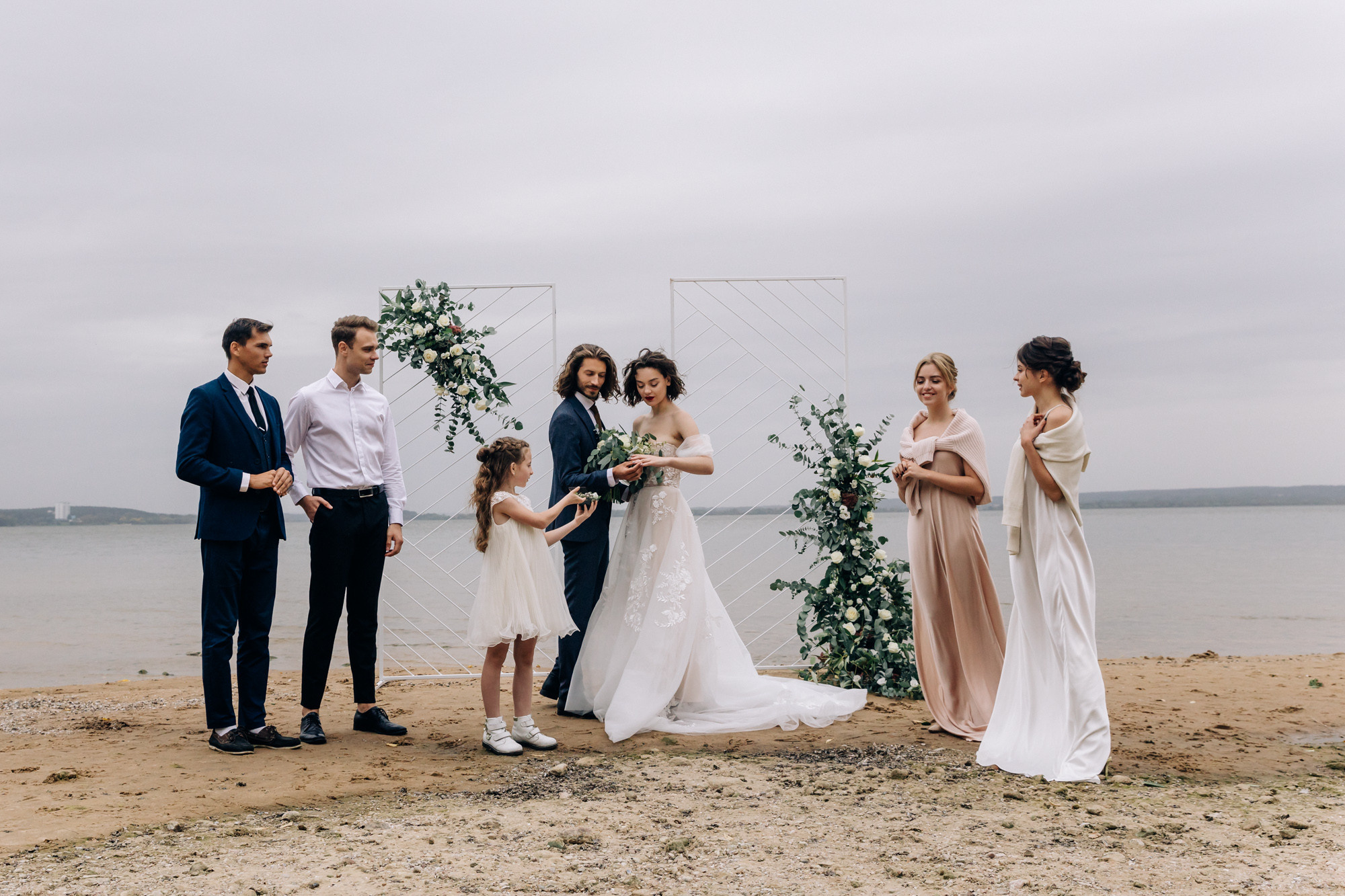 Scandinavian wedding. Wedding photographer in Florida