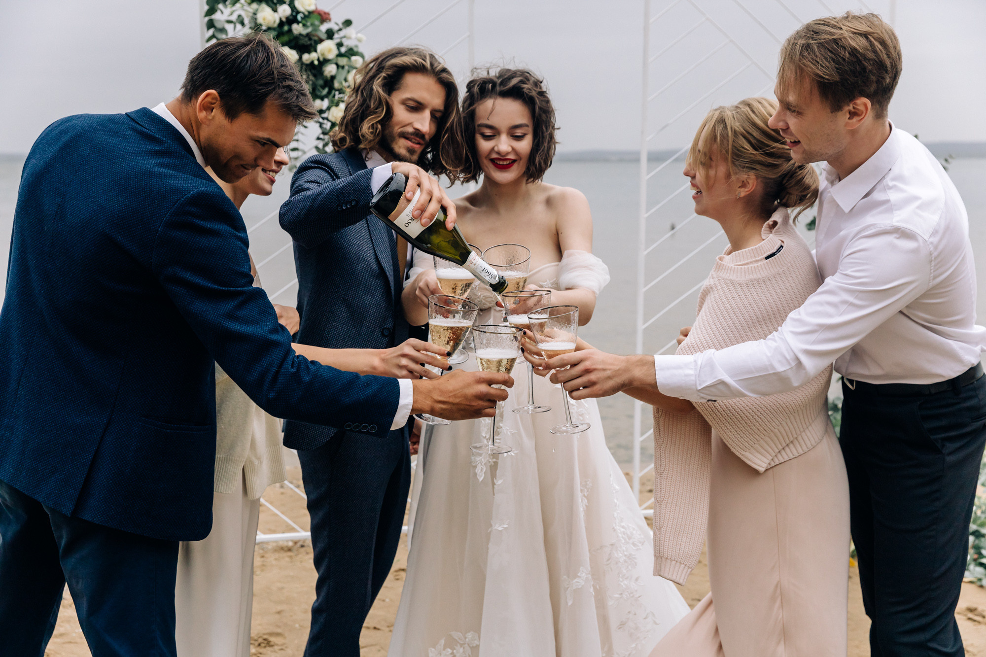 Scandinavian wedding. Wedding photographer in Florida