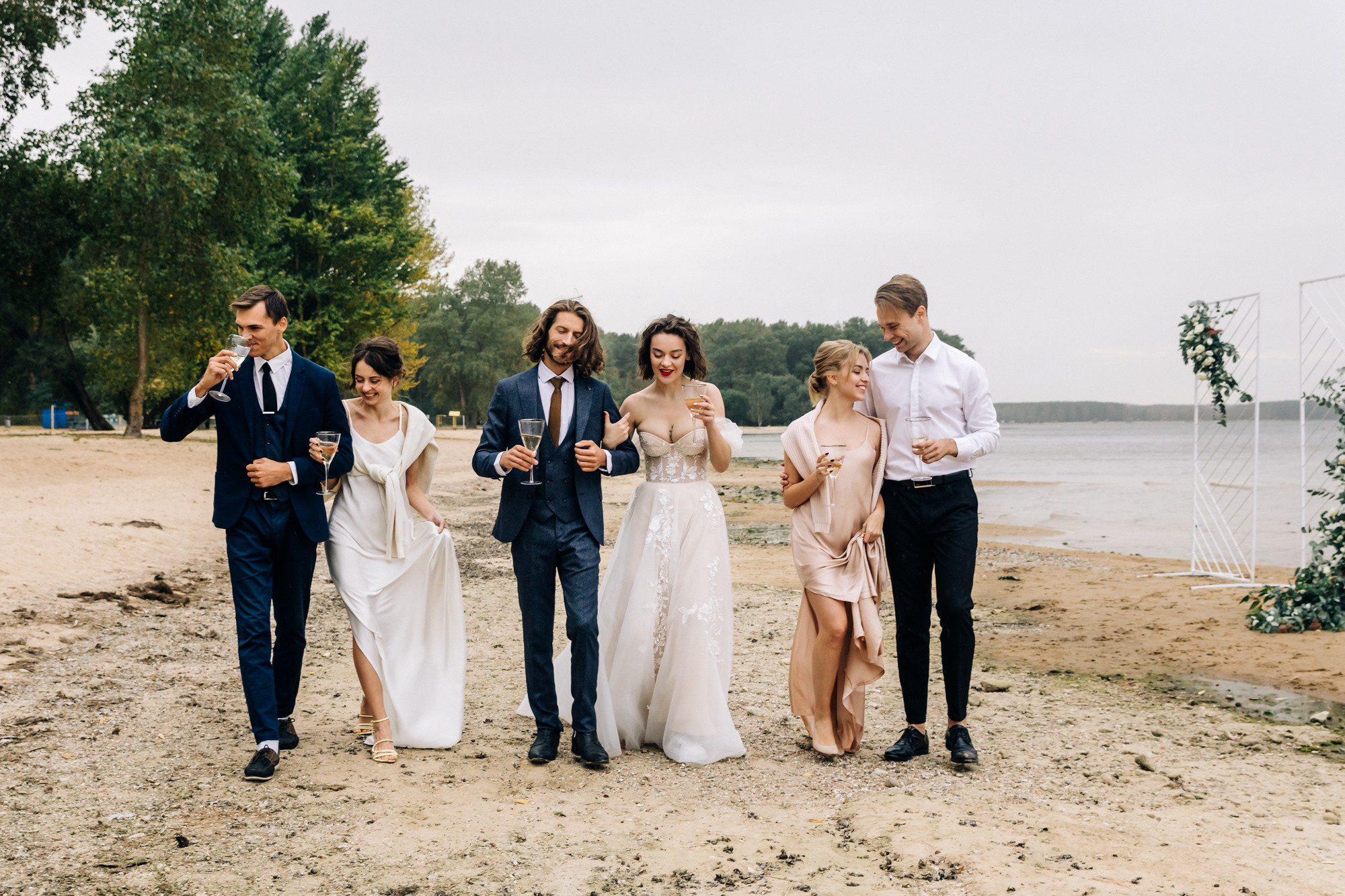 Scandinavian wedding. Wedding photographer in Florida