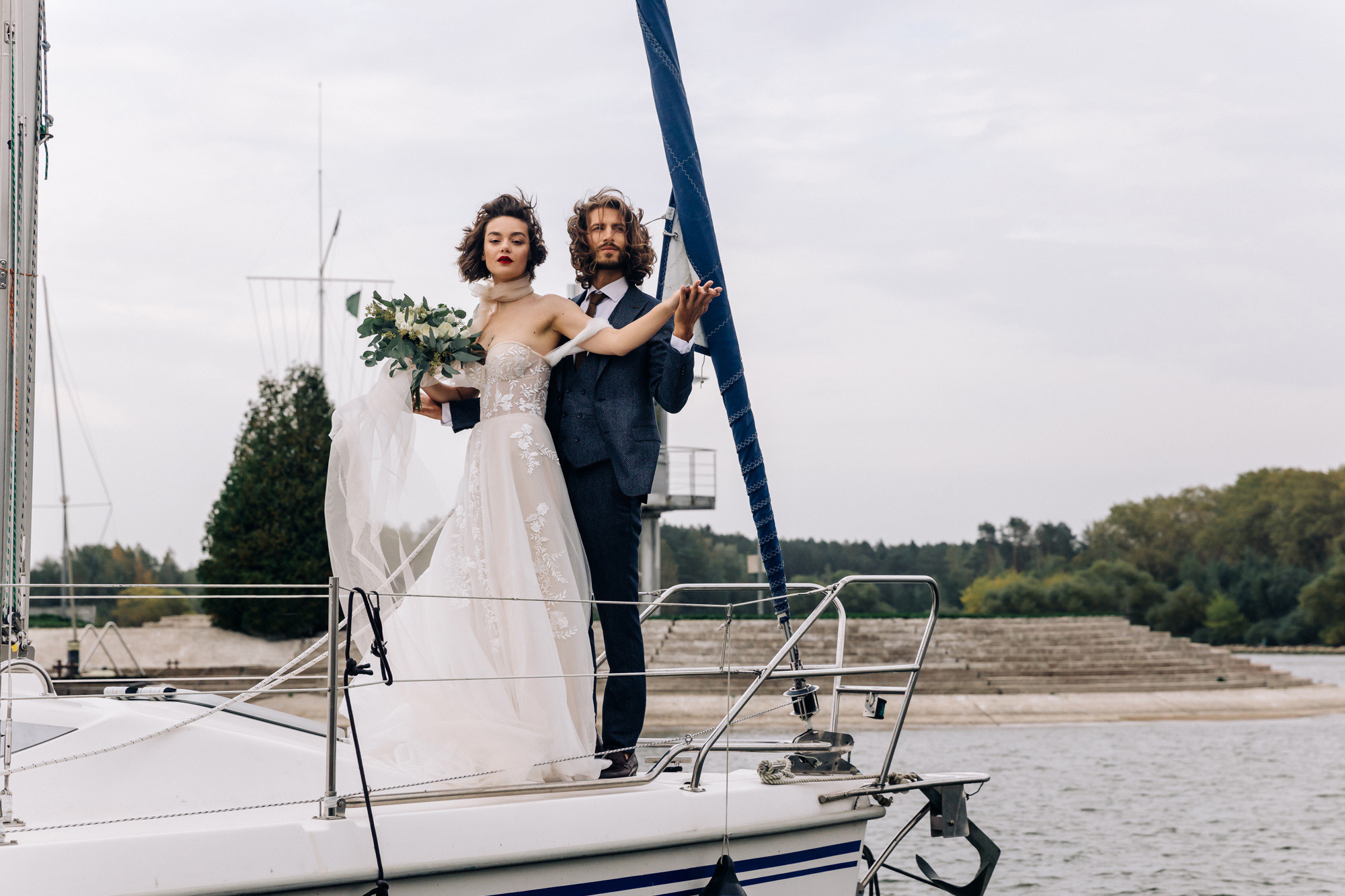 Scandinavian wedding. Wedding photographer in Florida