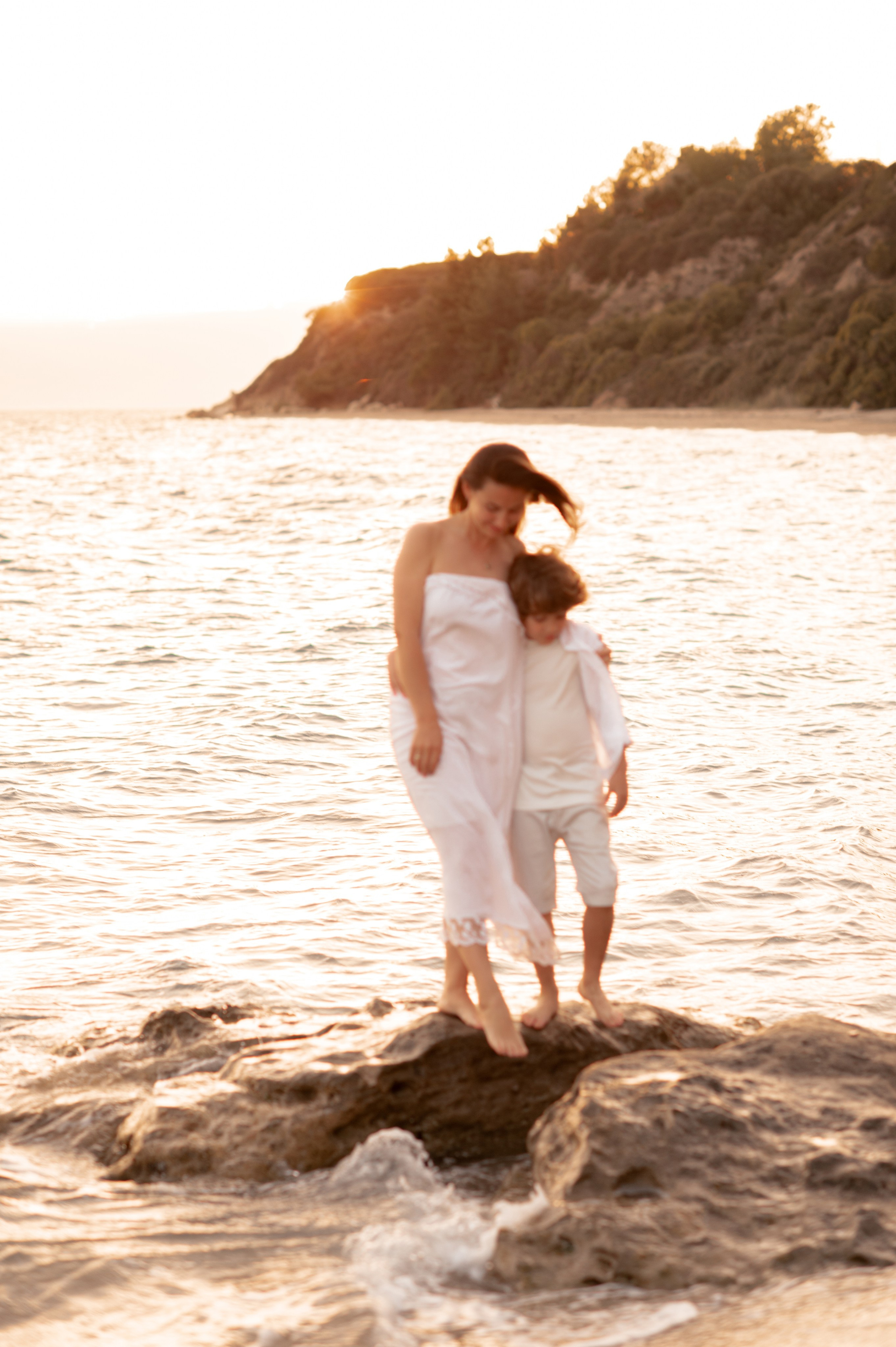Family Sunset Beach. Семейная, детская, портретная и предметная фотосъемка в Салониках