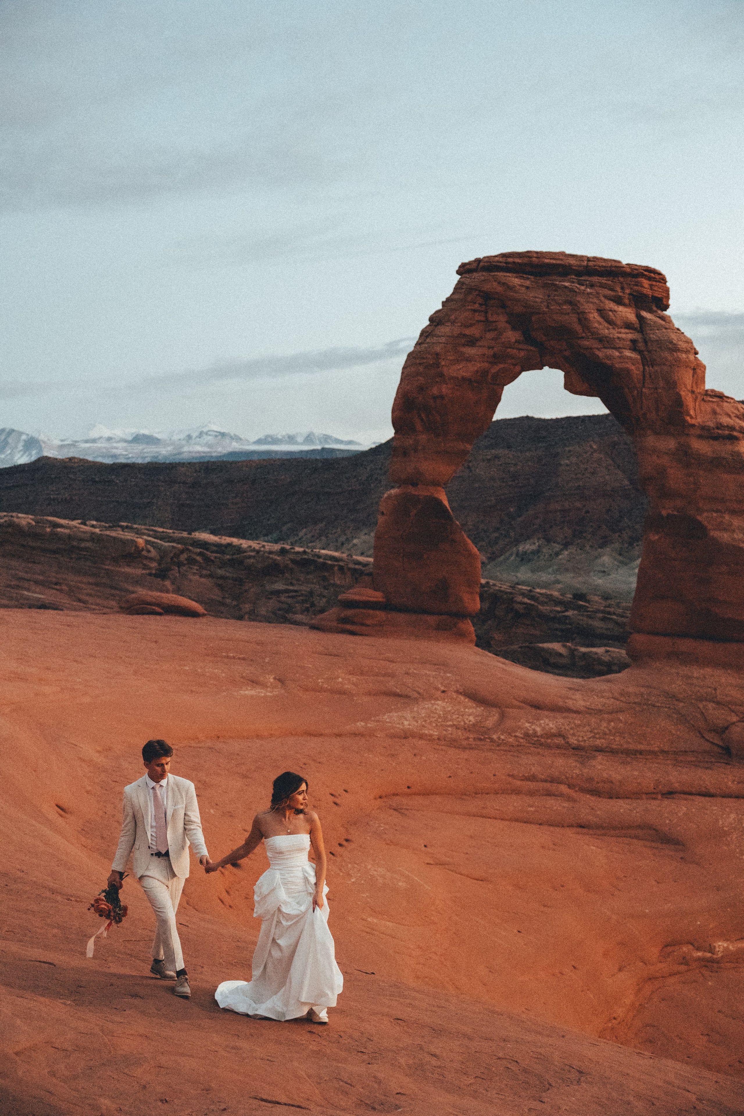 J&J at National Arches. Sara Eulalia | Virginia Photographer