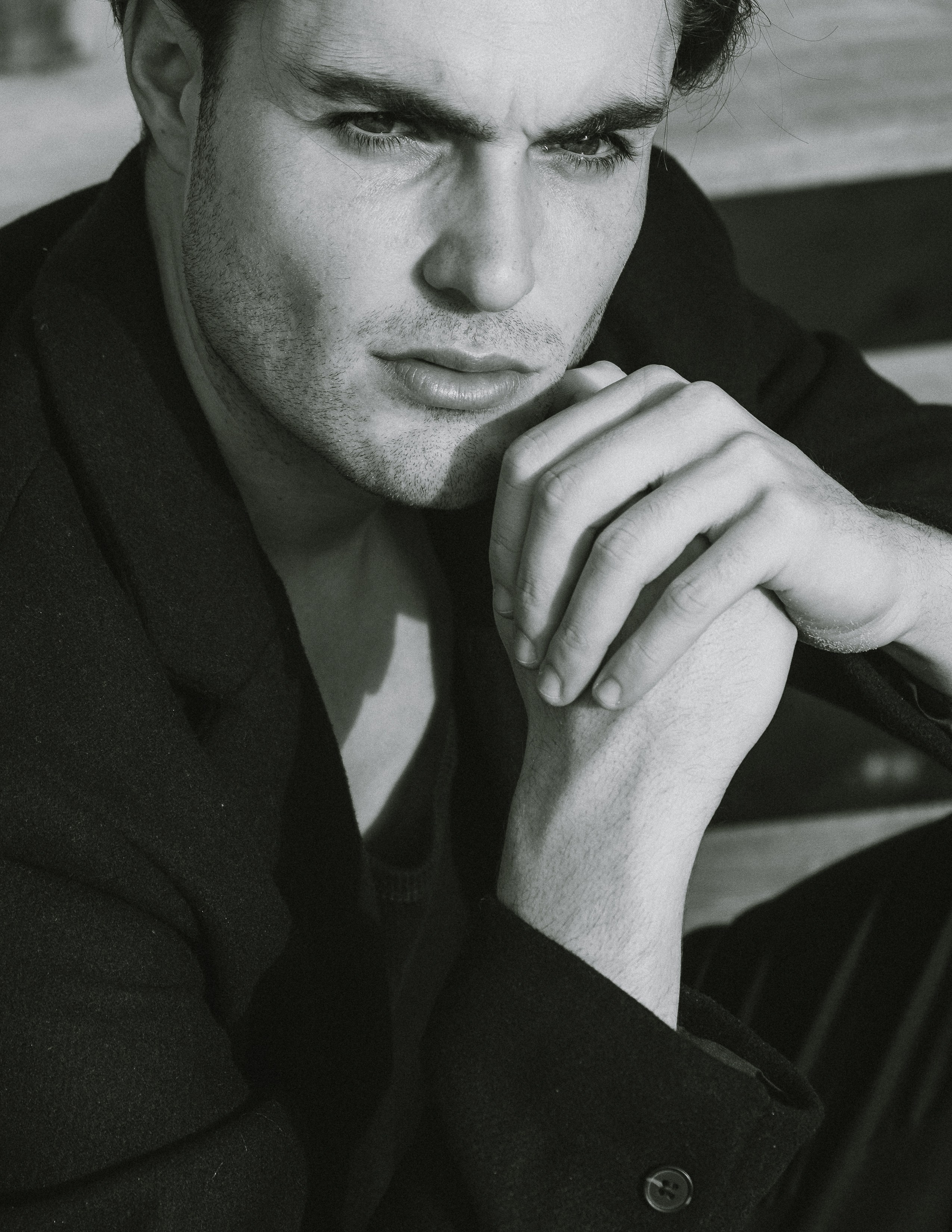 Фотосессия для актера Jaime Medina в дюнах — фотограф Андрей Луковников, Испания (Гуардамар, Аликанте, Торревьеха)