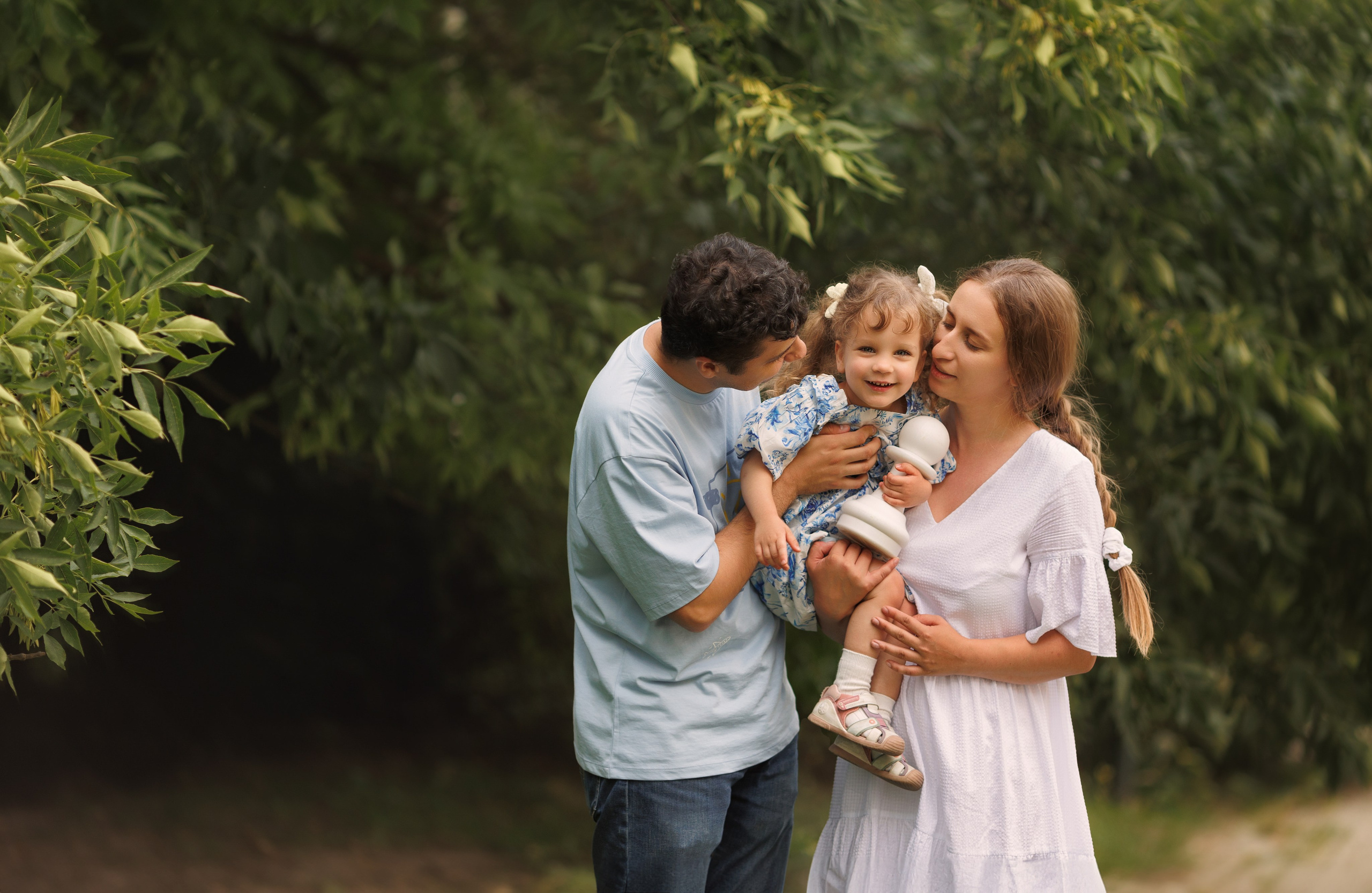 Прогулка в Бернардинском саду. Семейный и детский фотограф в Вильнюсе Светлана Наумова
