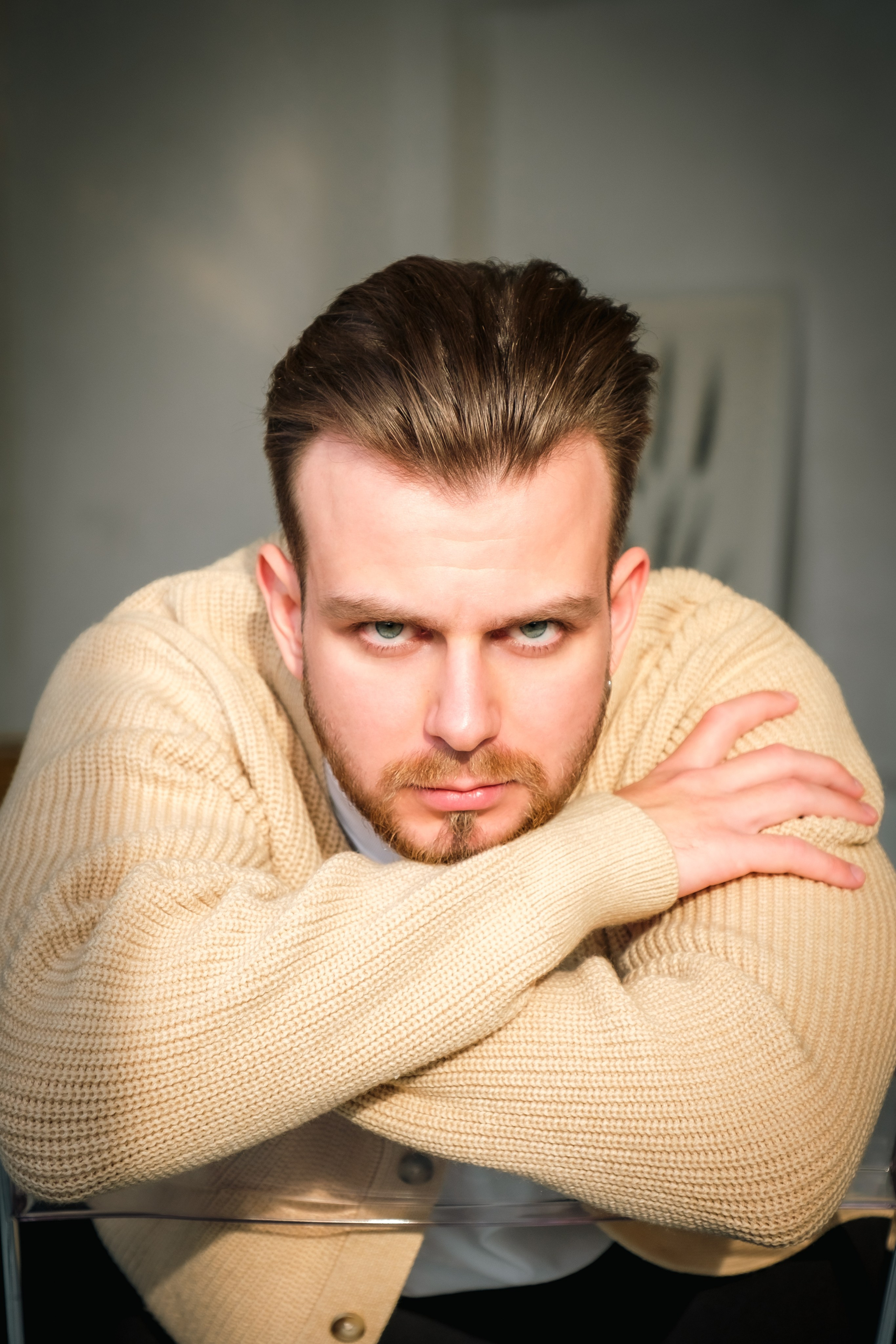 Men studio photography. Photographer in Seoul Dobrokvashina Natalya