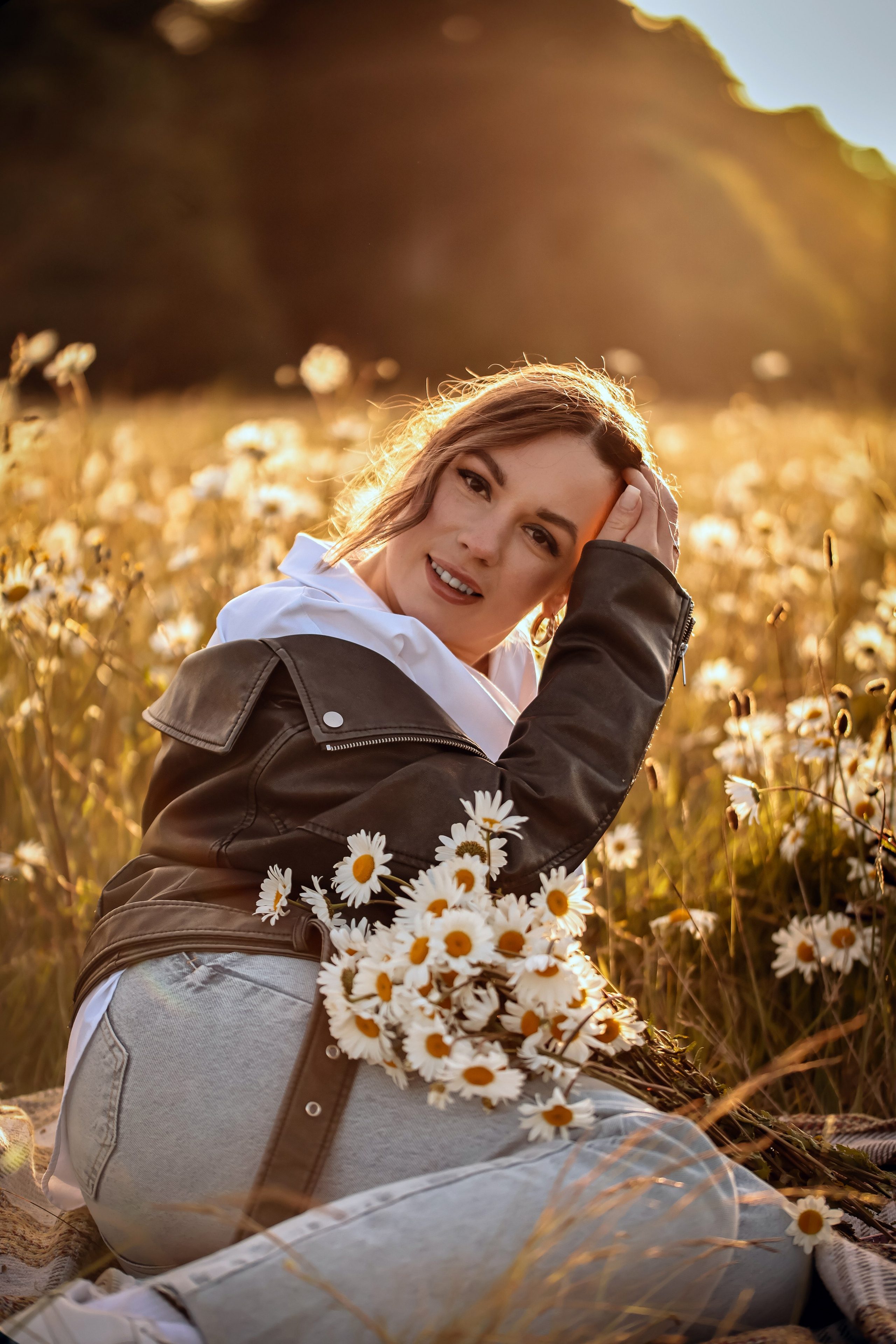 Daises. Photographer Co Dublin, Balbriggan — Agata Maliseva