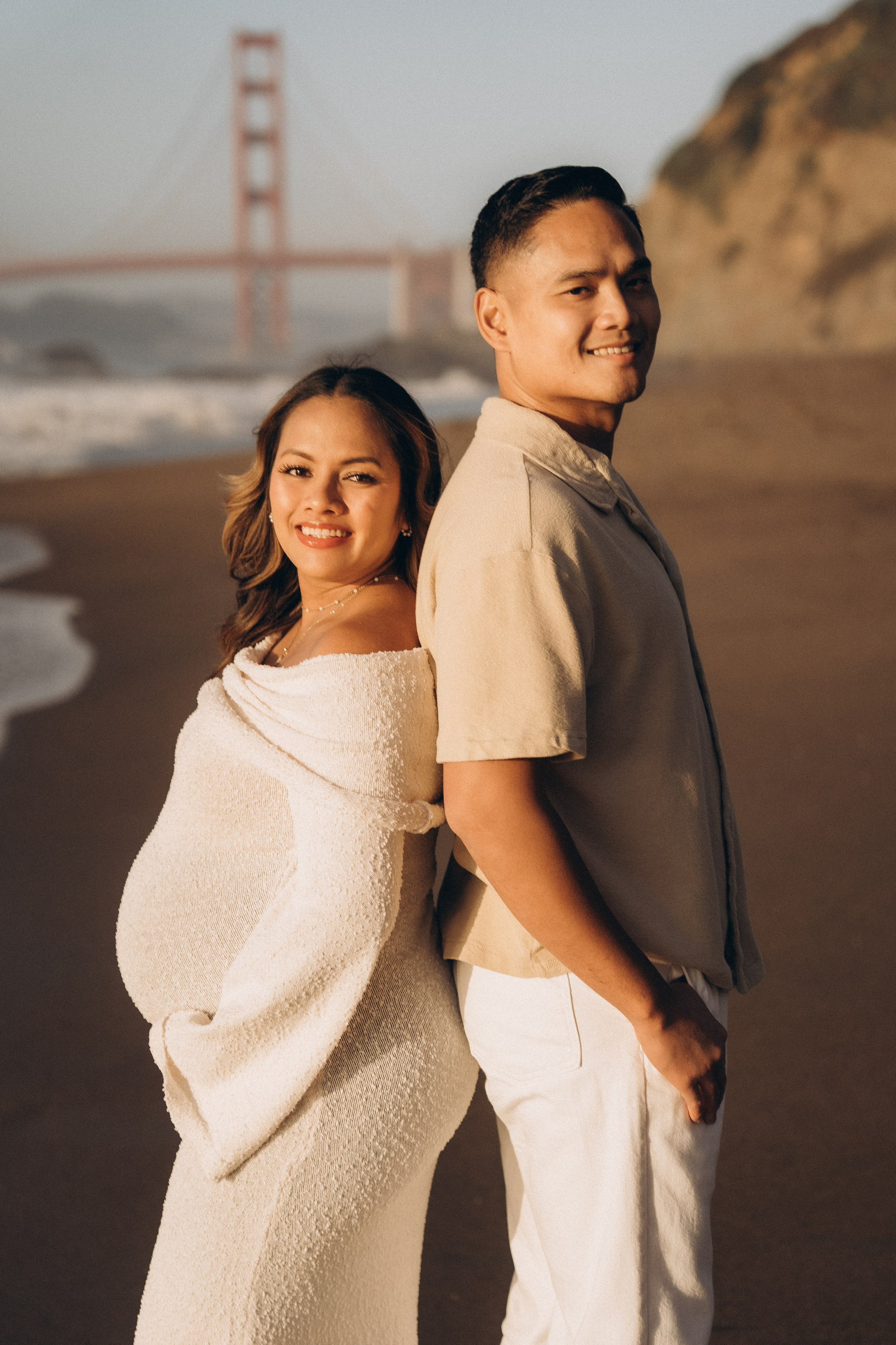 Maternity Session — Baker Beach