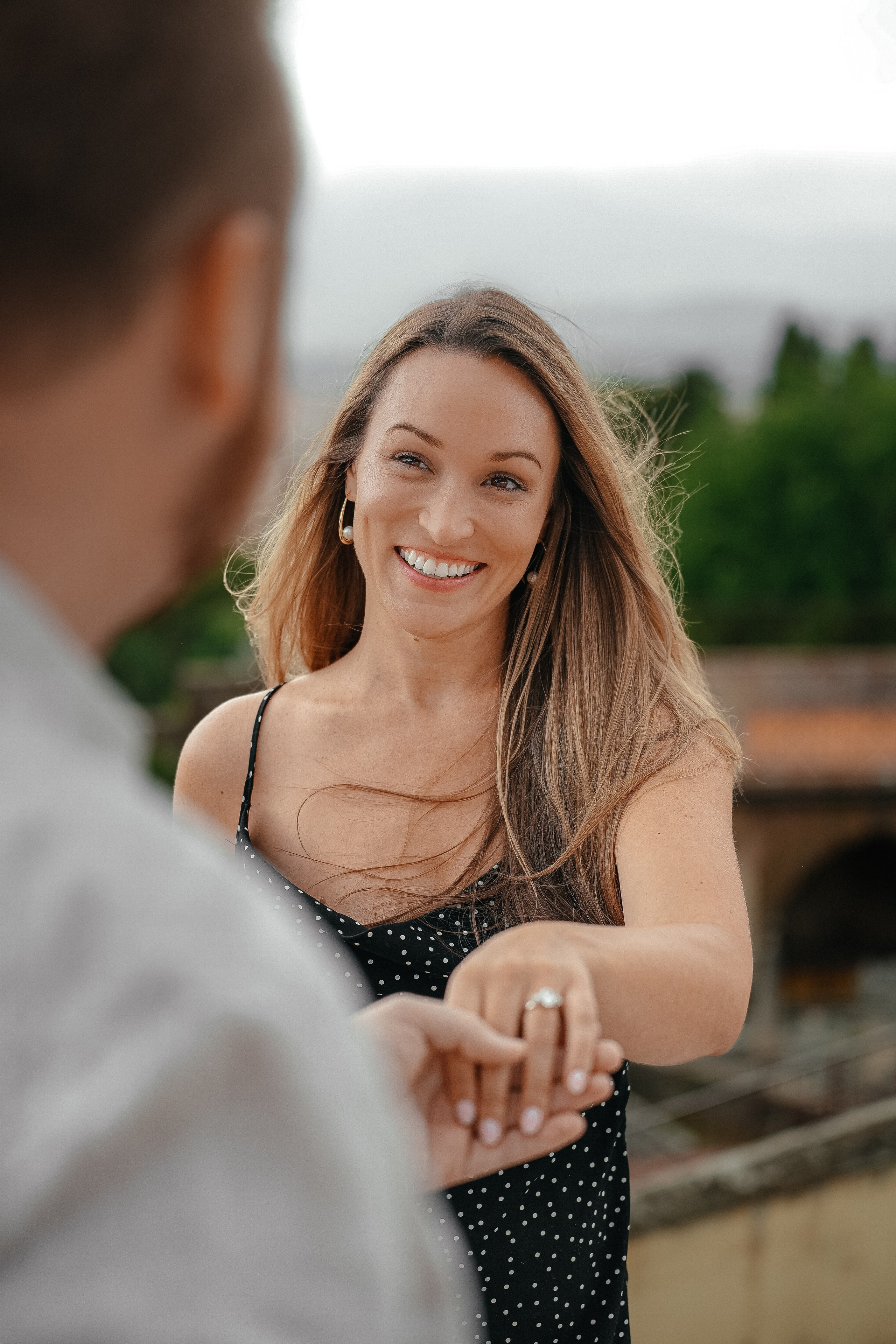 Secret Proposal with Amazing View. Wedding Photographer in Italy
