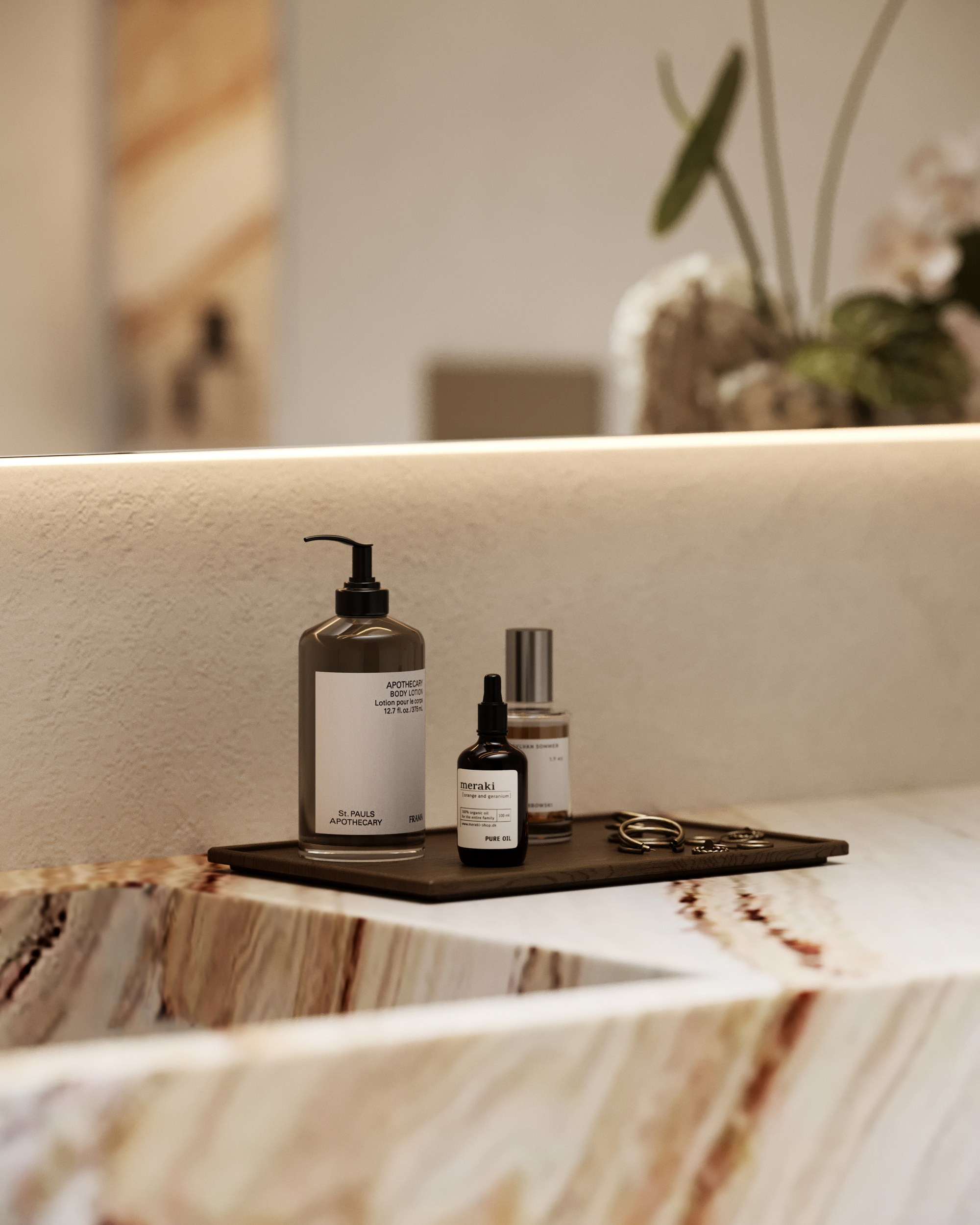 Modern Bathroom / Lazuli Design. Interior designer / visualizer Lisa Oputina