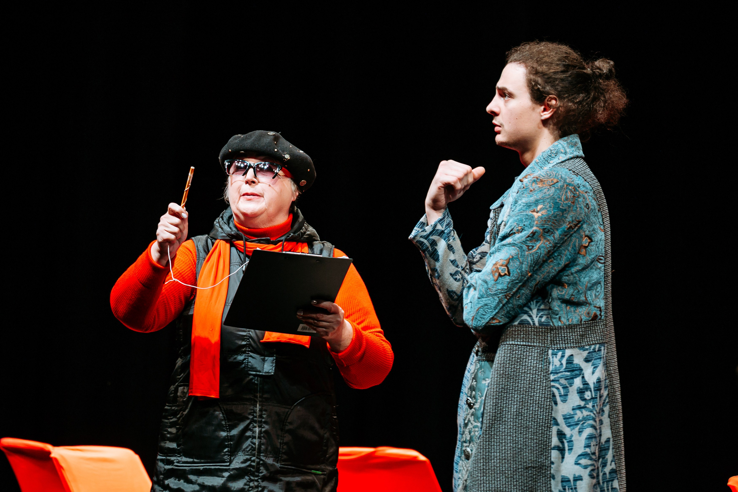 Garbo Teater „12 стульев“. Jelizaveta Gross - reportaaži- ja portreefotograaf Narvas