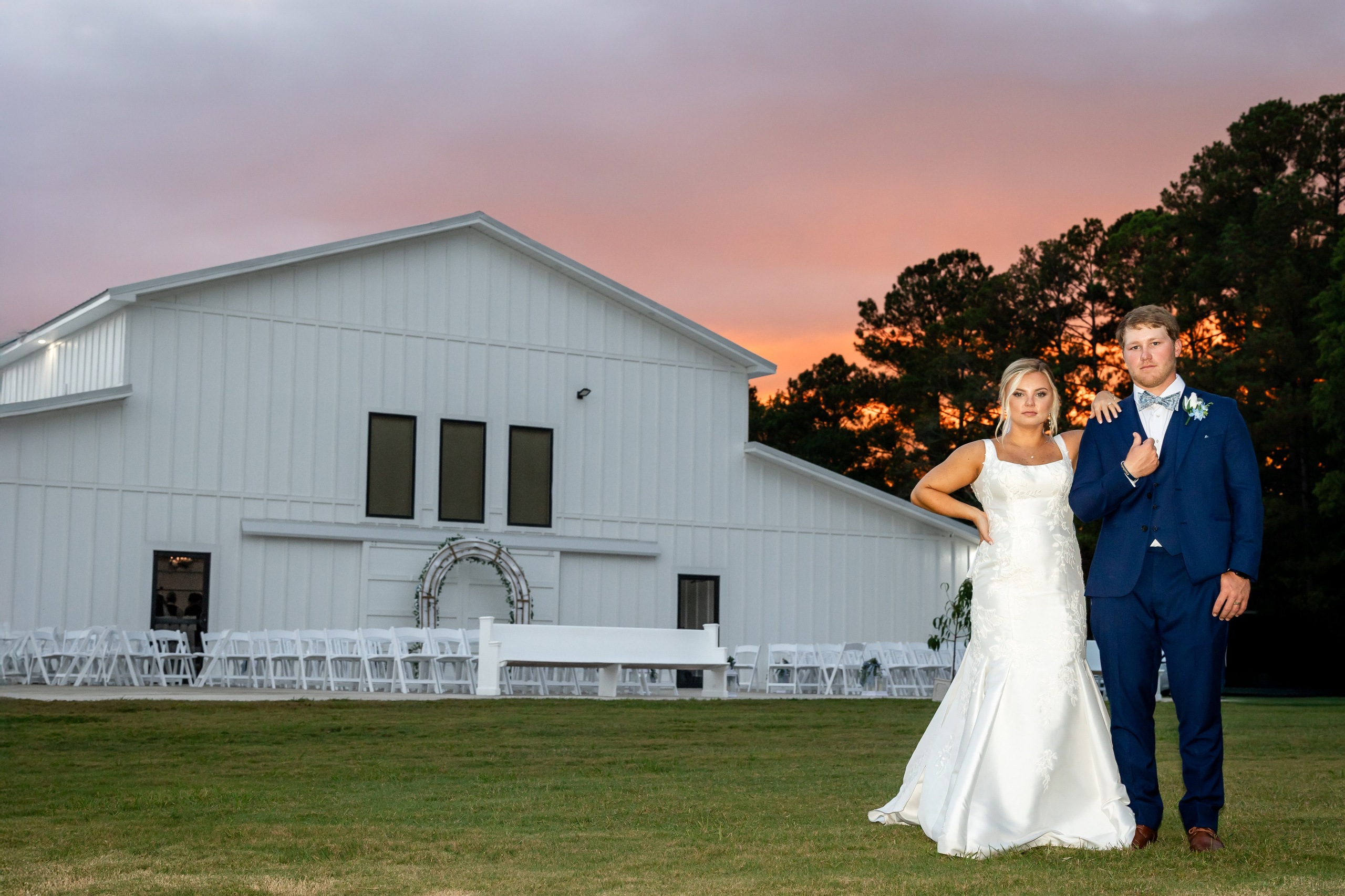 Romance at The Terrace: Kacey & Garrett’s Southern Wedding in Abbeville. Wedding and portrait photography in Greenville SC