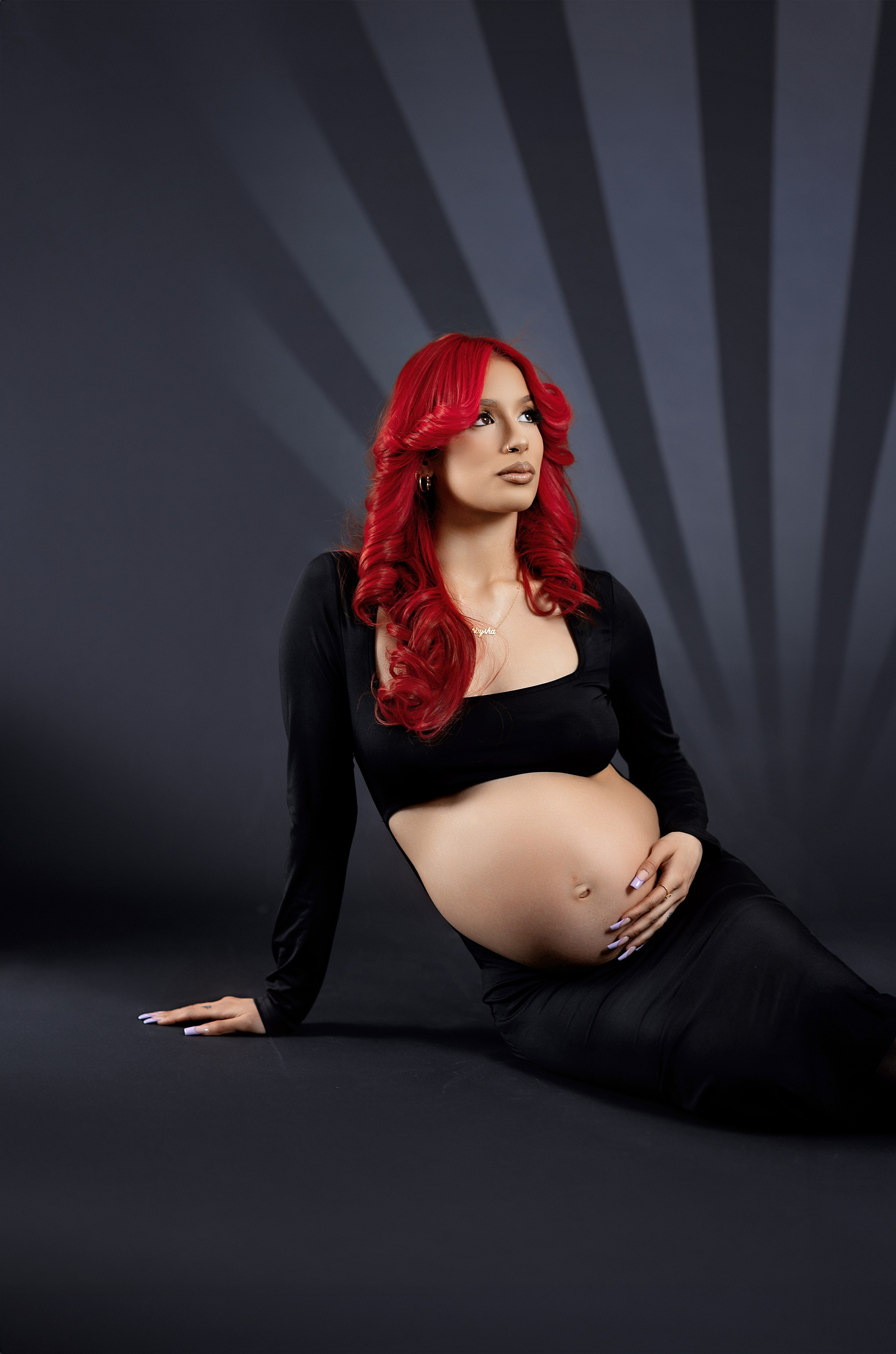 Studio Maternity. Professional photographer in NYC Kristina Bagdasaryan