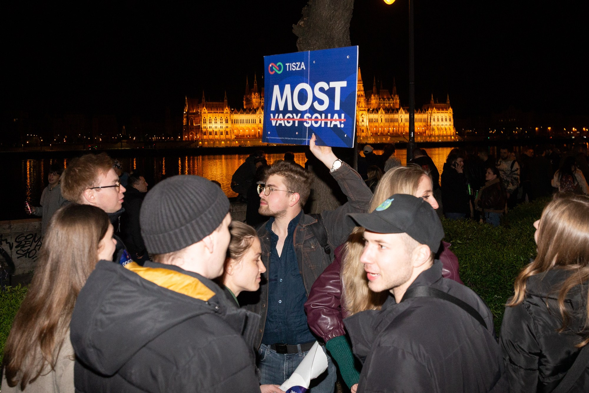 TISZA Victory Night, Hungary 2026. Photographer in Budapest  — Yura Knyazev