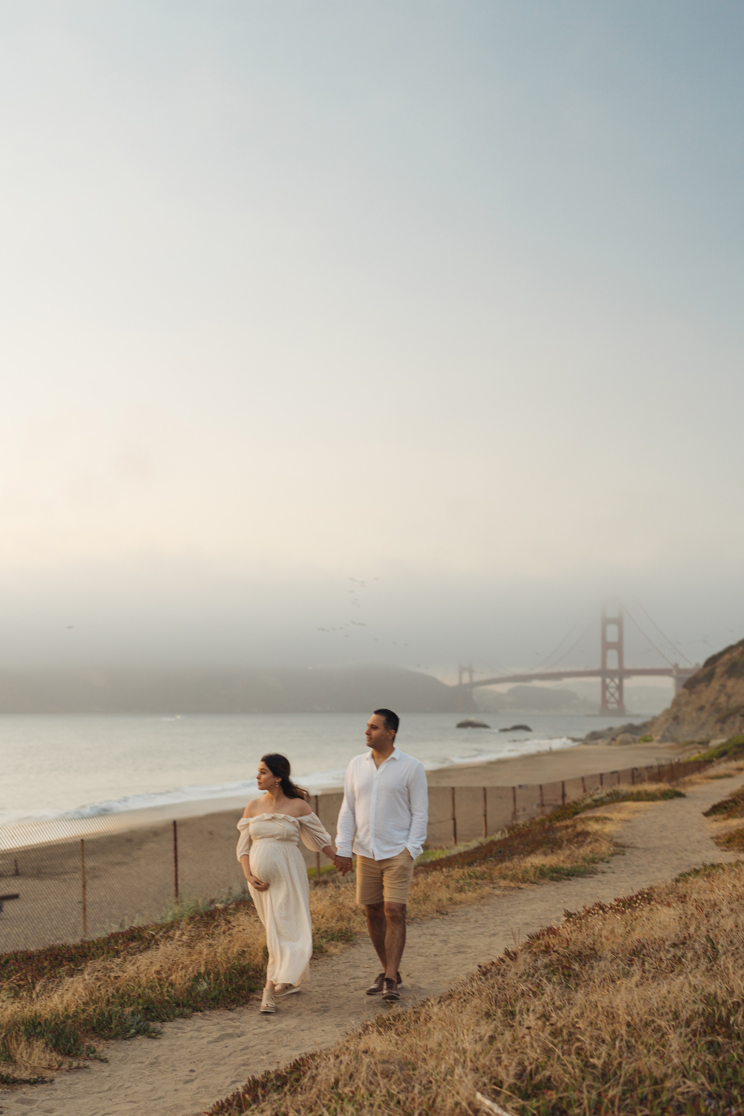 Niloo Maternity Session at Baker Beach. Soulo Photography | San Francisco Bay Area Based Photographer