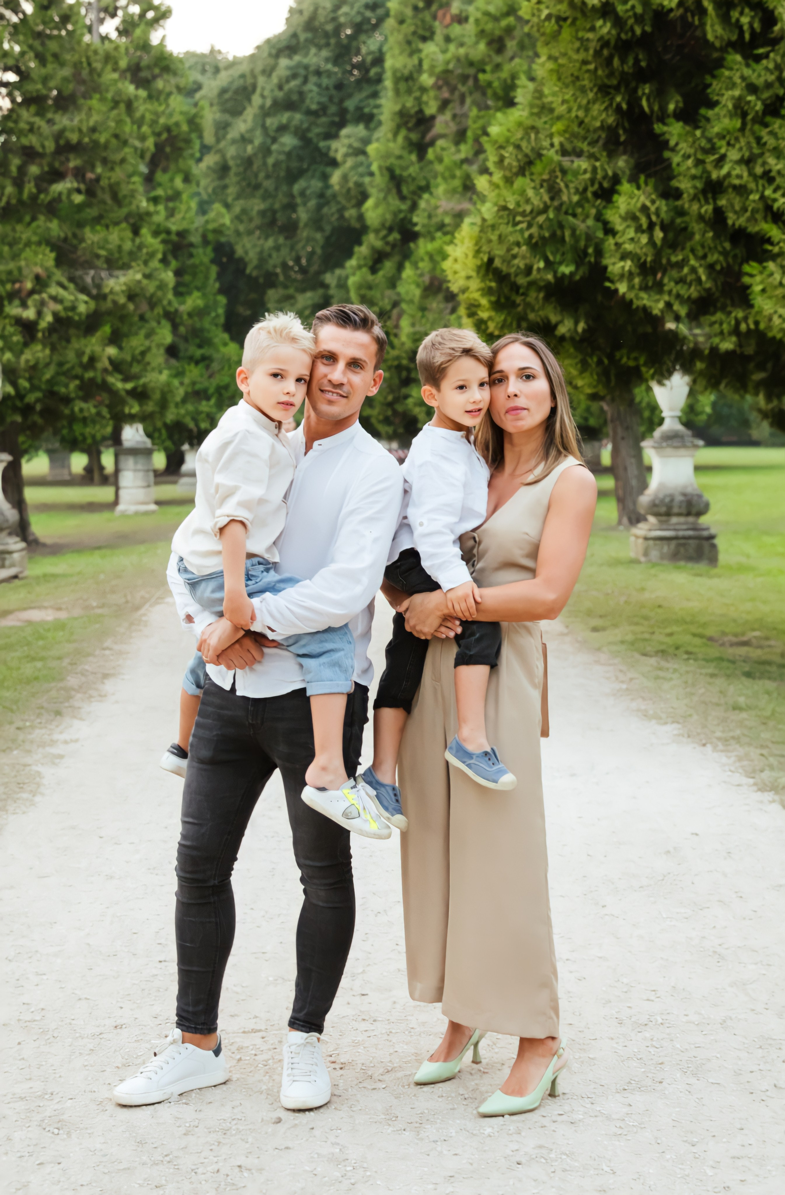 Maggie e la sua bellissima famiglia. Luci e Capricci Photography